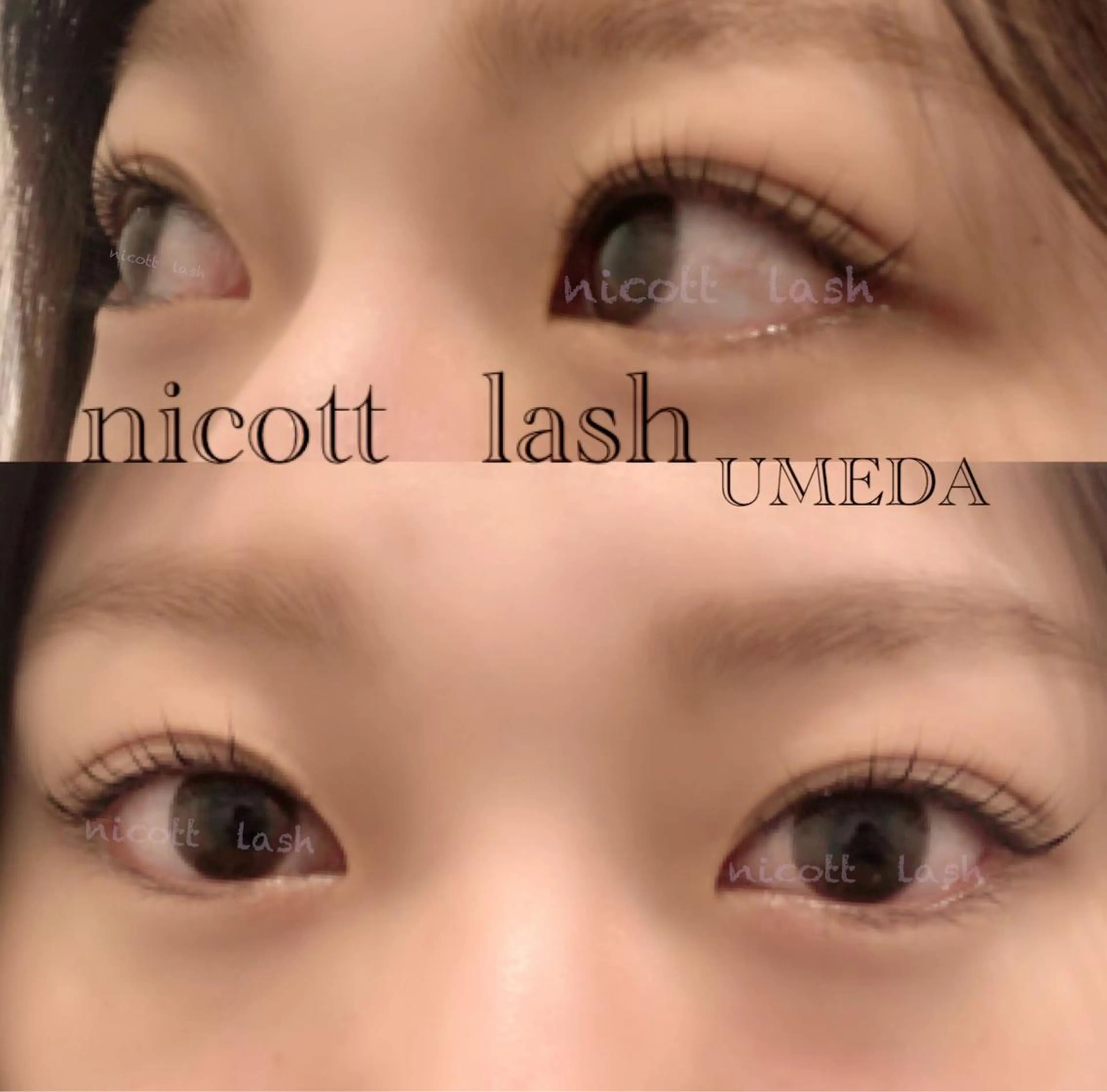 マツエク・マツパ パリジェンヌラッシュリフト サクラブロウ 難波のマツエク・マツパデザイン