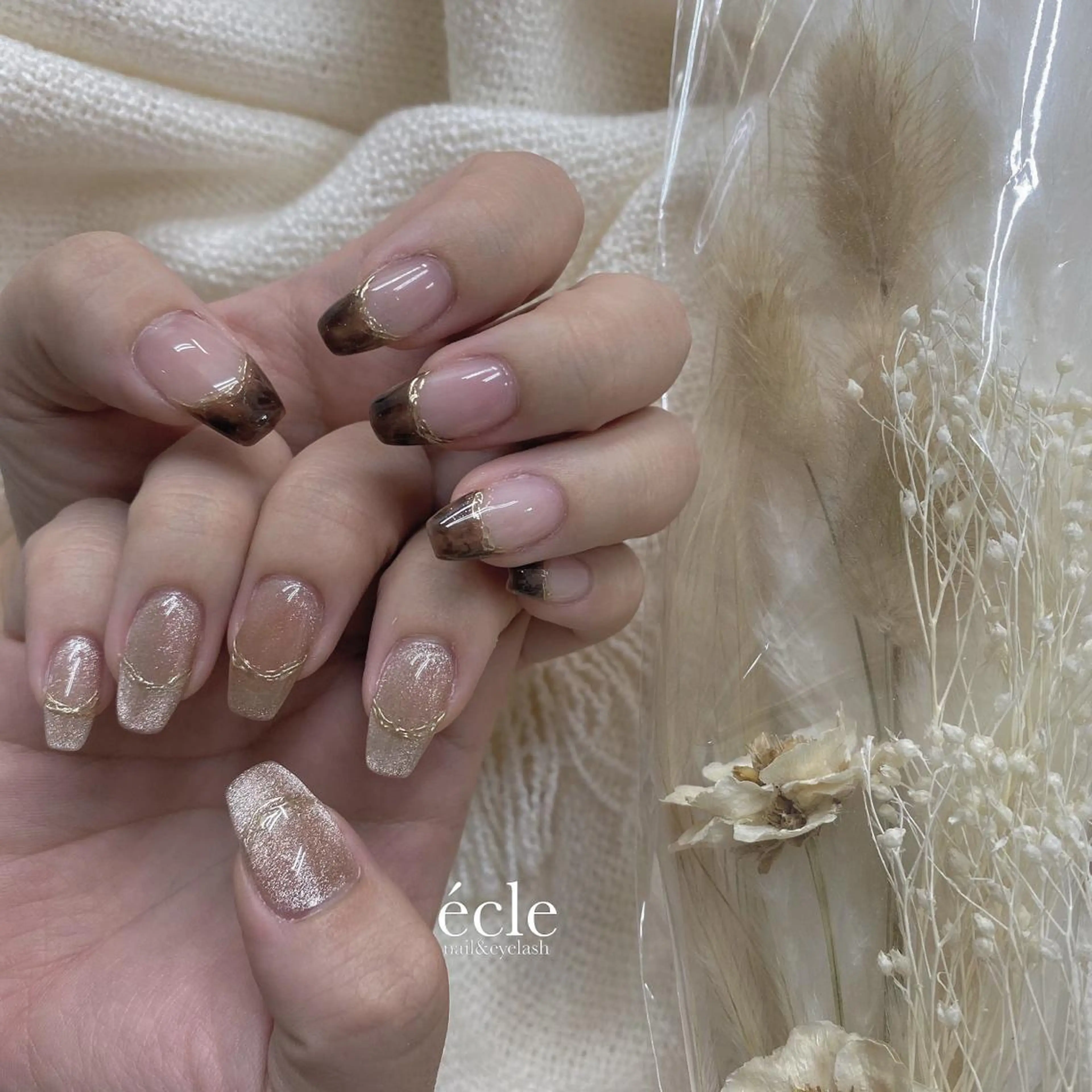 ネイル écle nail&eyeのネイルデザイン