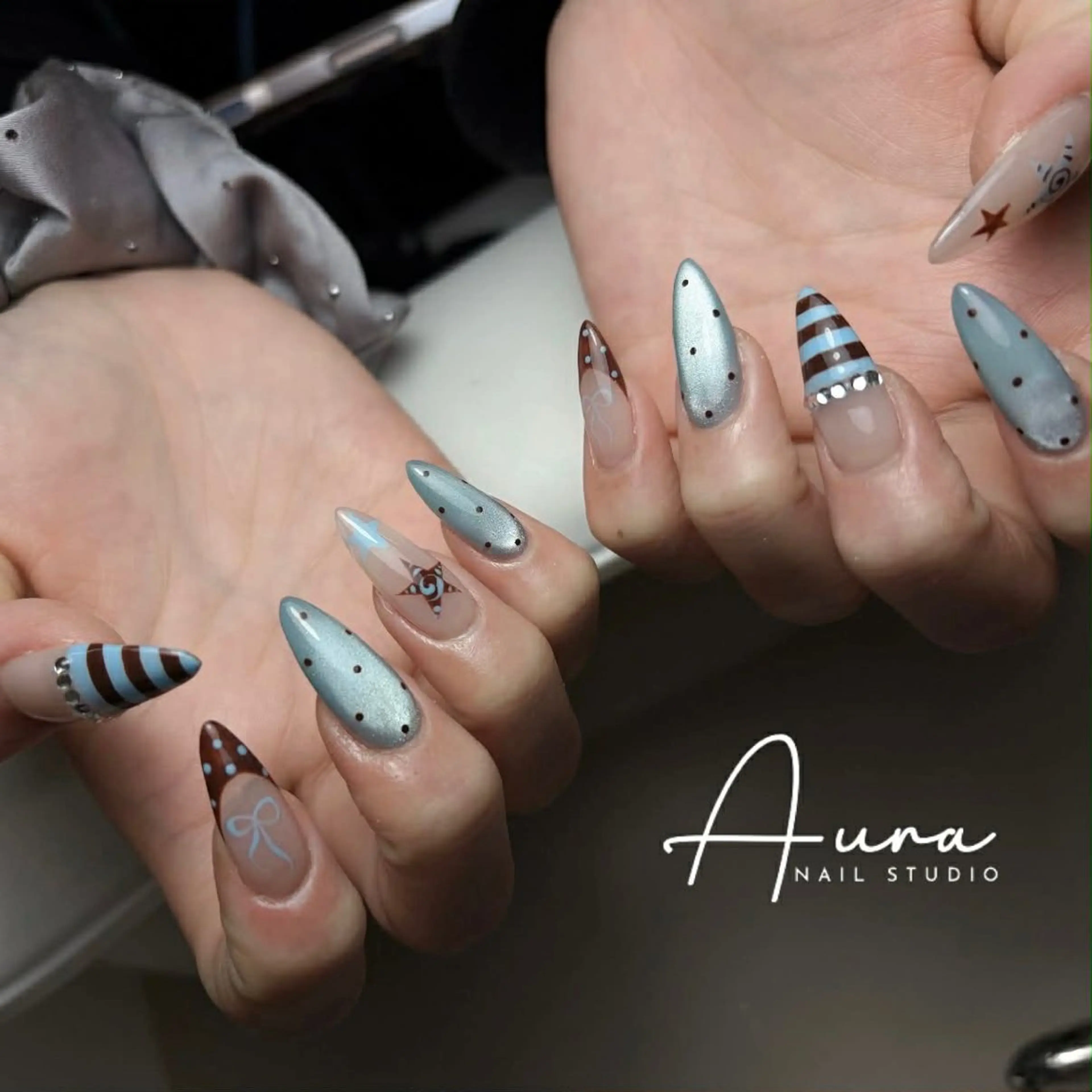 ネイル ハンドネイル Aura Nail Studioのネイルデザイン