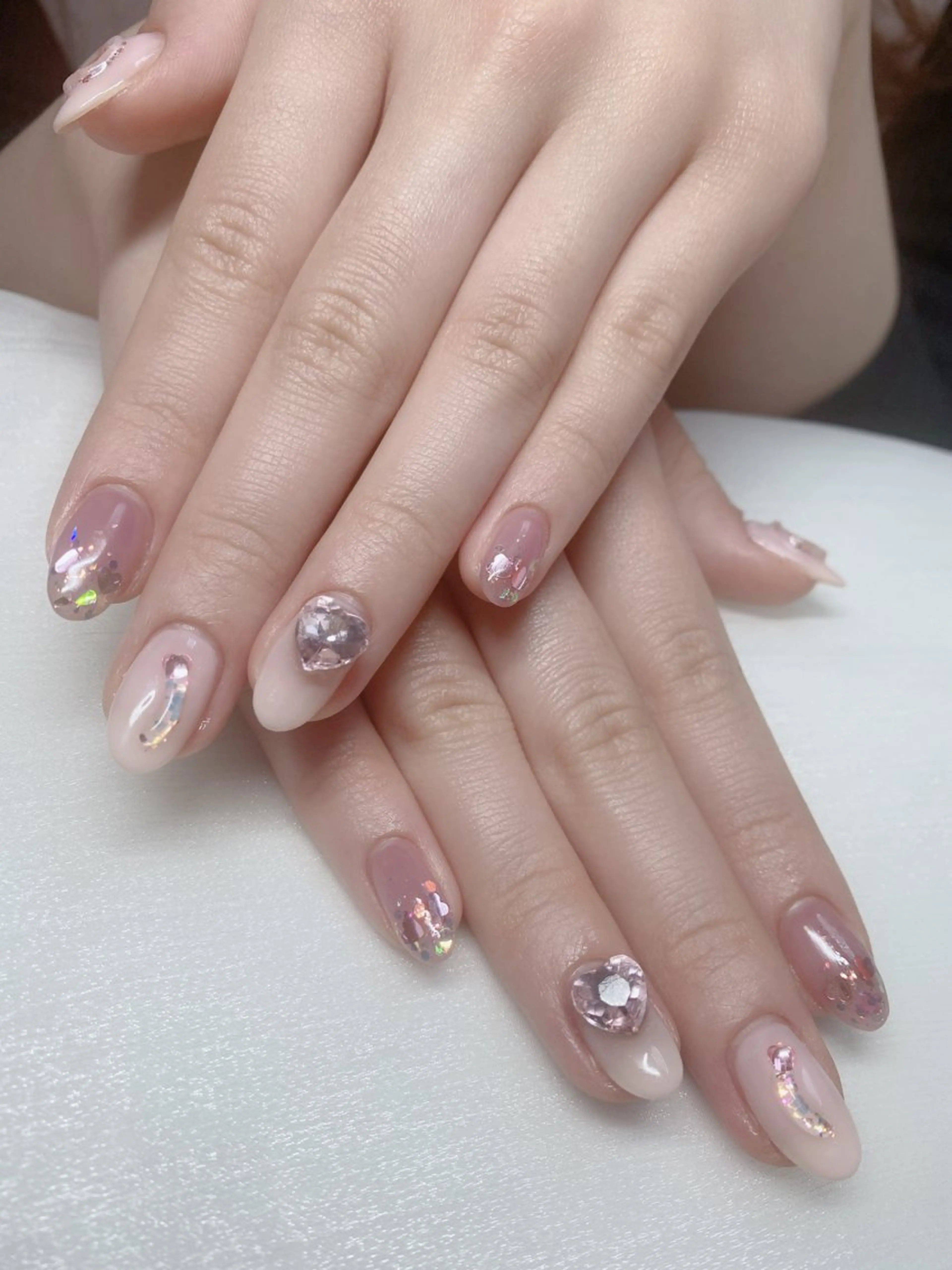 ネイル ハンドネイル ハンドケア UniqueNail 長さだし専門店のネイルデザイン