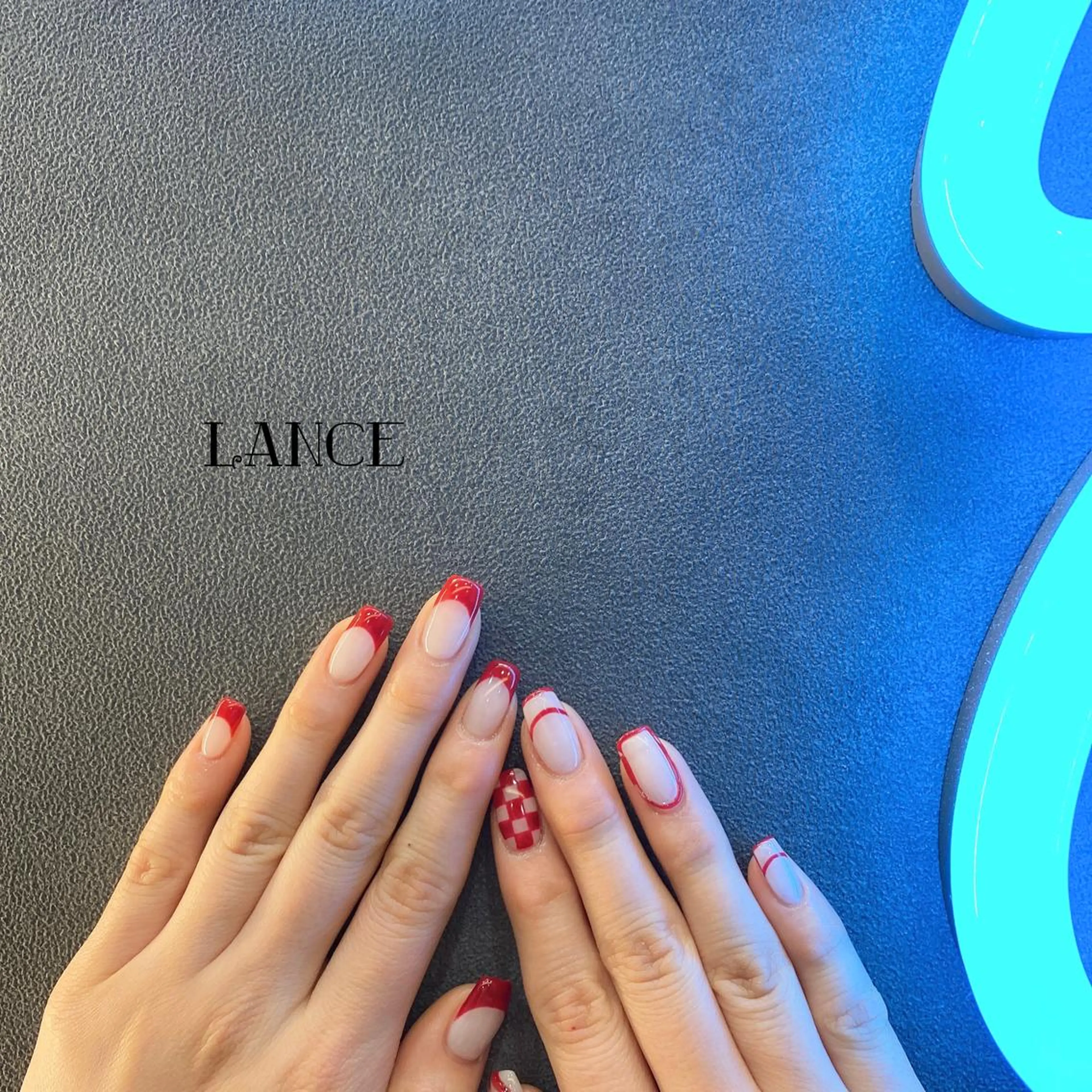 ミディアム ハンドネイル Lance nailのネイルデザイン