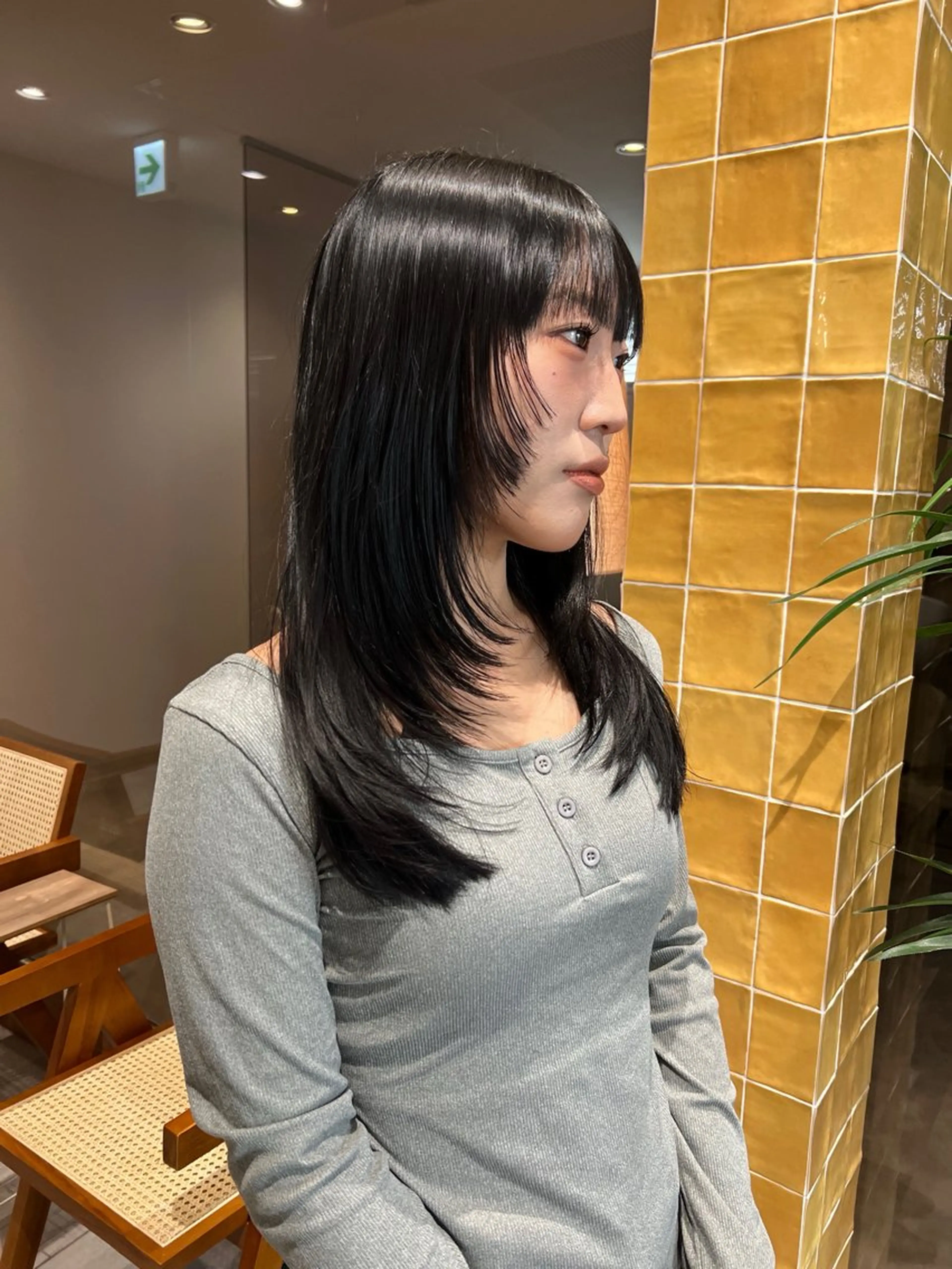 ロング カラー レイヤー/ 透明感SHIMAのヘアスタイル