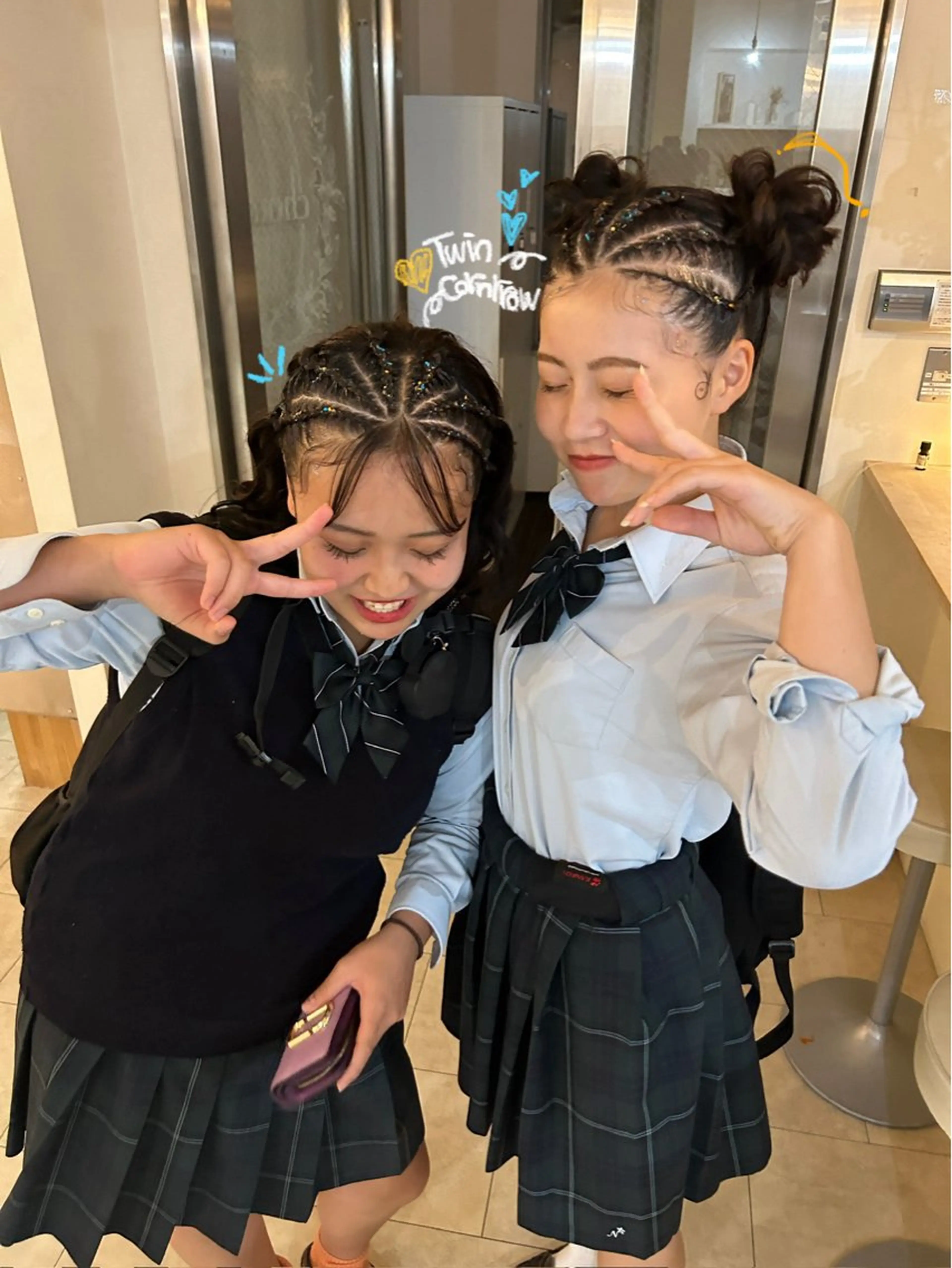 ロング ヘアセット Maho/海外 レイヤー/ハッシュのヘアスタイル