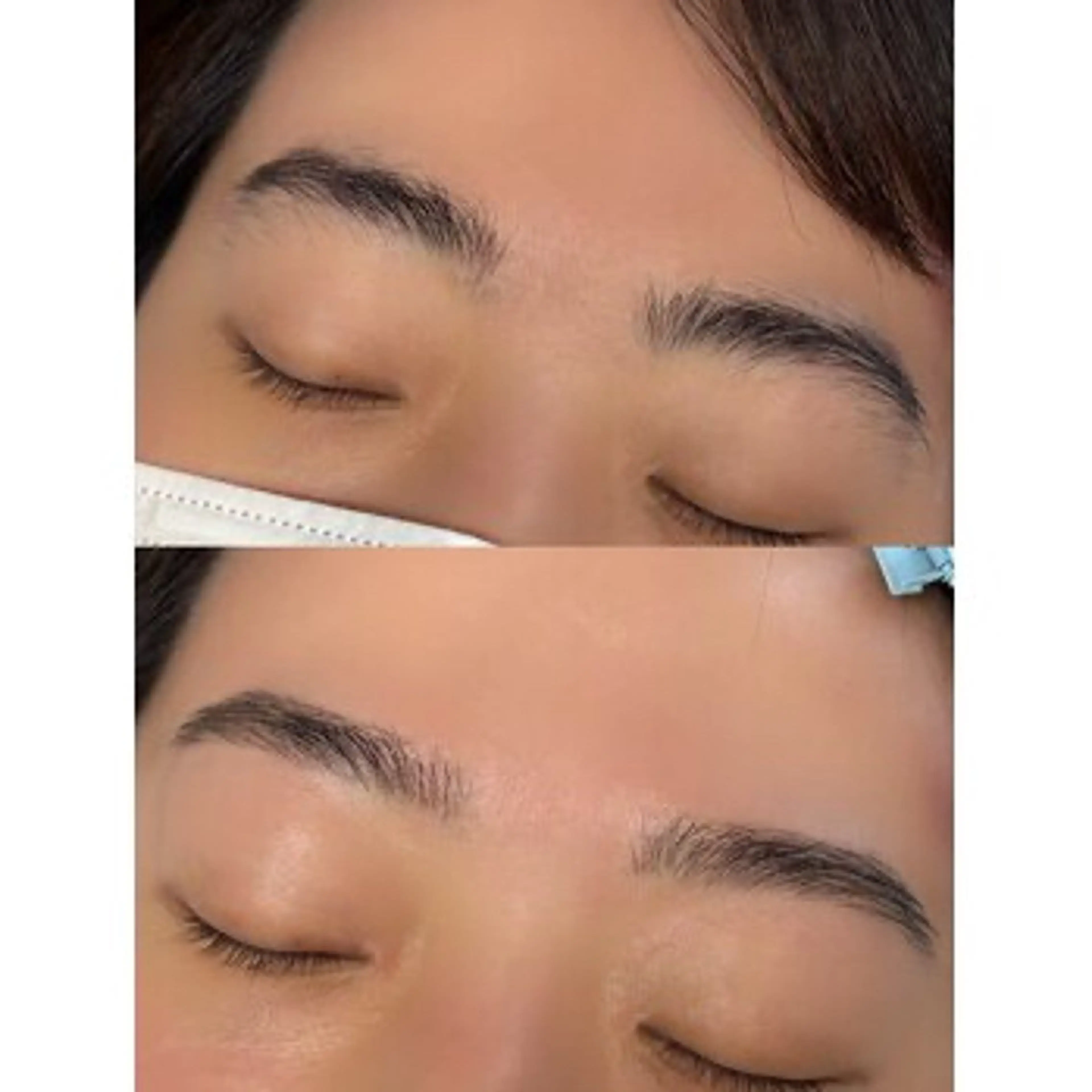【a/n（アン）女性アイリストmomoka担当】アイブロウデザインWAX脱毛＋眉毛カット＋美眉メイク仕上げの写真