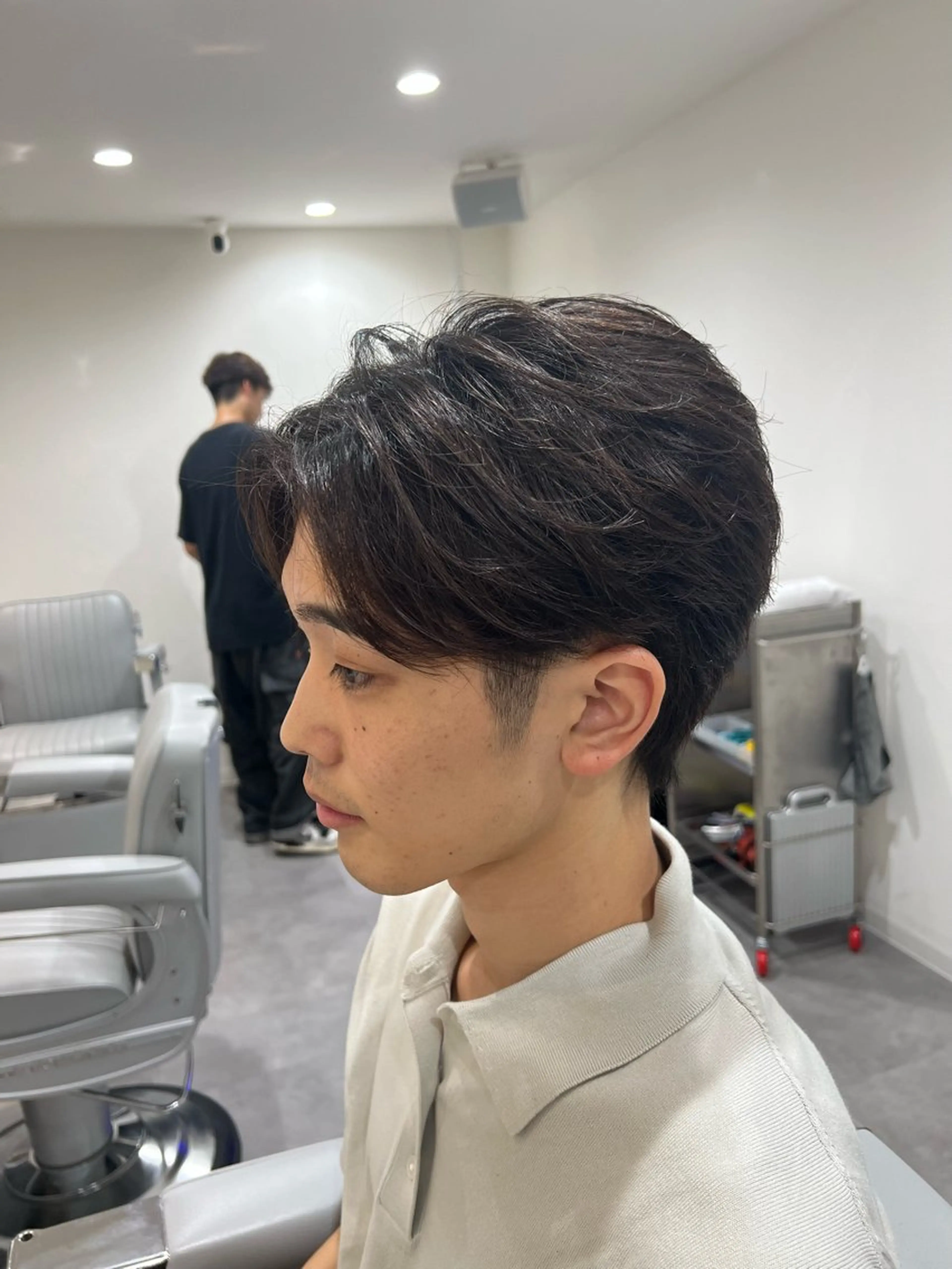 メンズ センターパート Men's NAM 八角のヘアスタイル