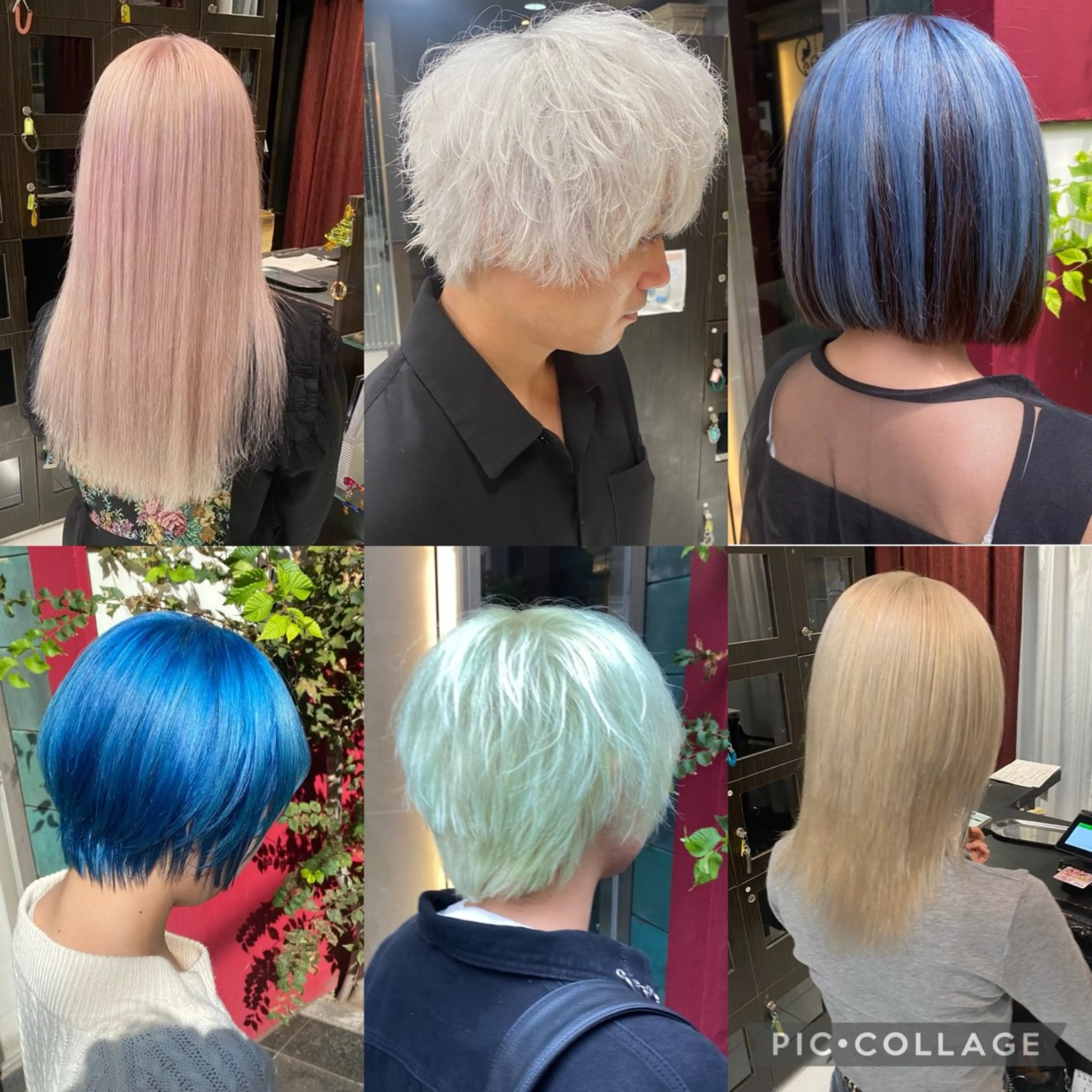 カラー ブリーチ ホワイト系はお任せ /ブリーチ/店長岩崎のヘアスタイル