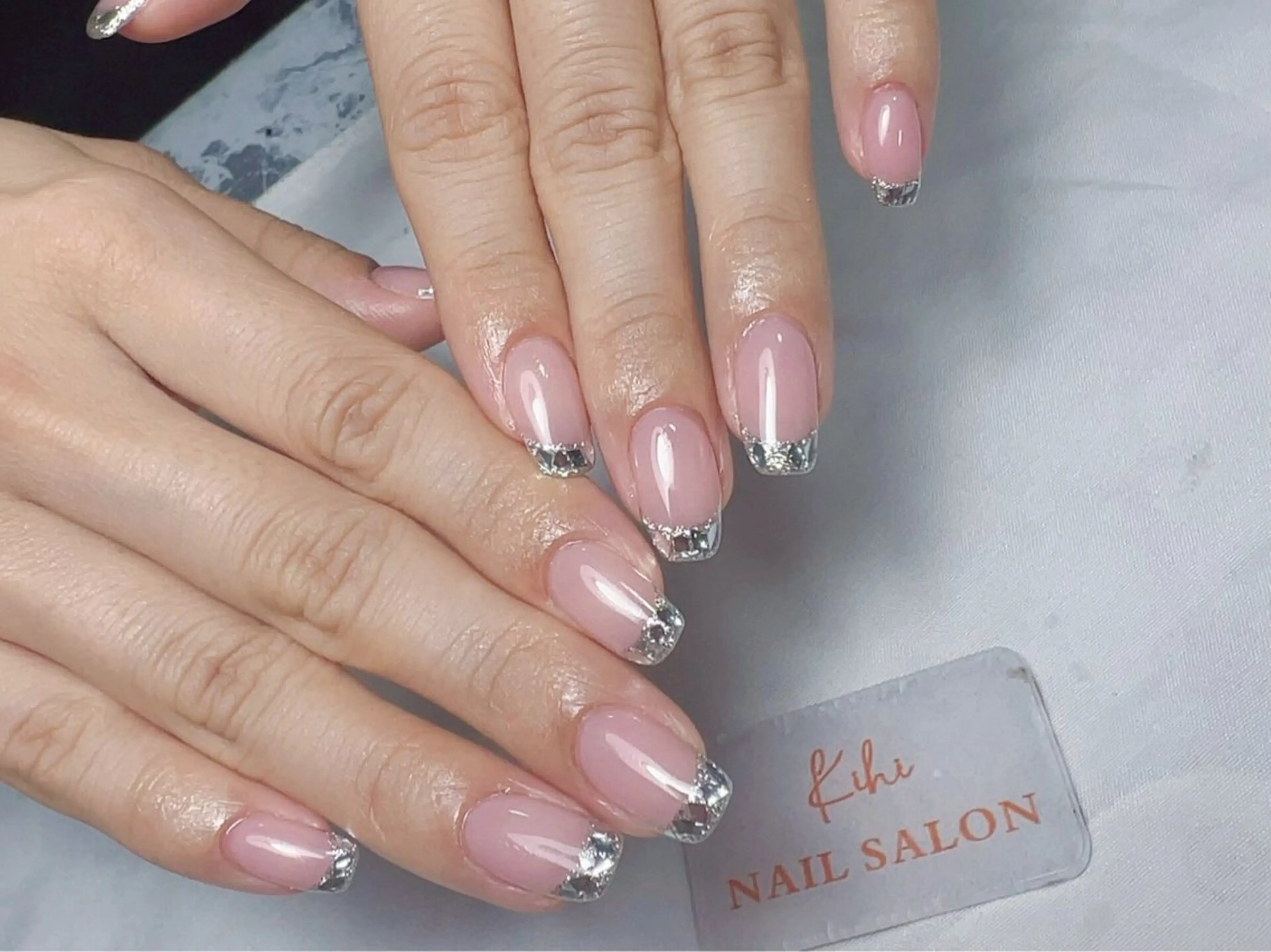 ネイル アートネイル フレンチネイル ジェルネイル グラデーション 韓国ネイル 久保田 マリコのネイルデザイン