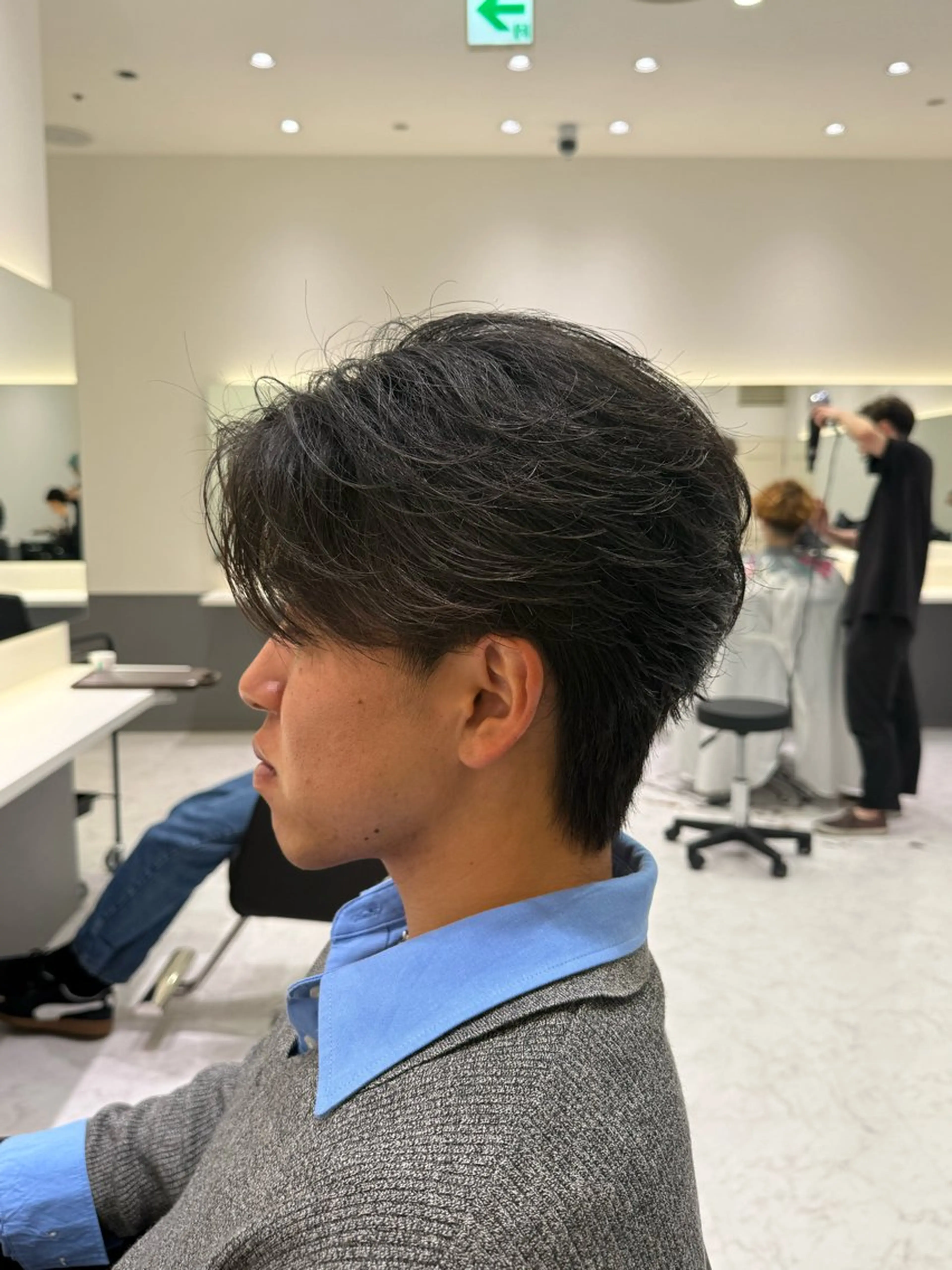 パーマ 岡山 綾汰のヘアスタイル