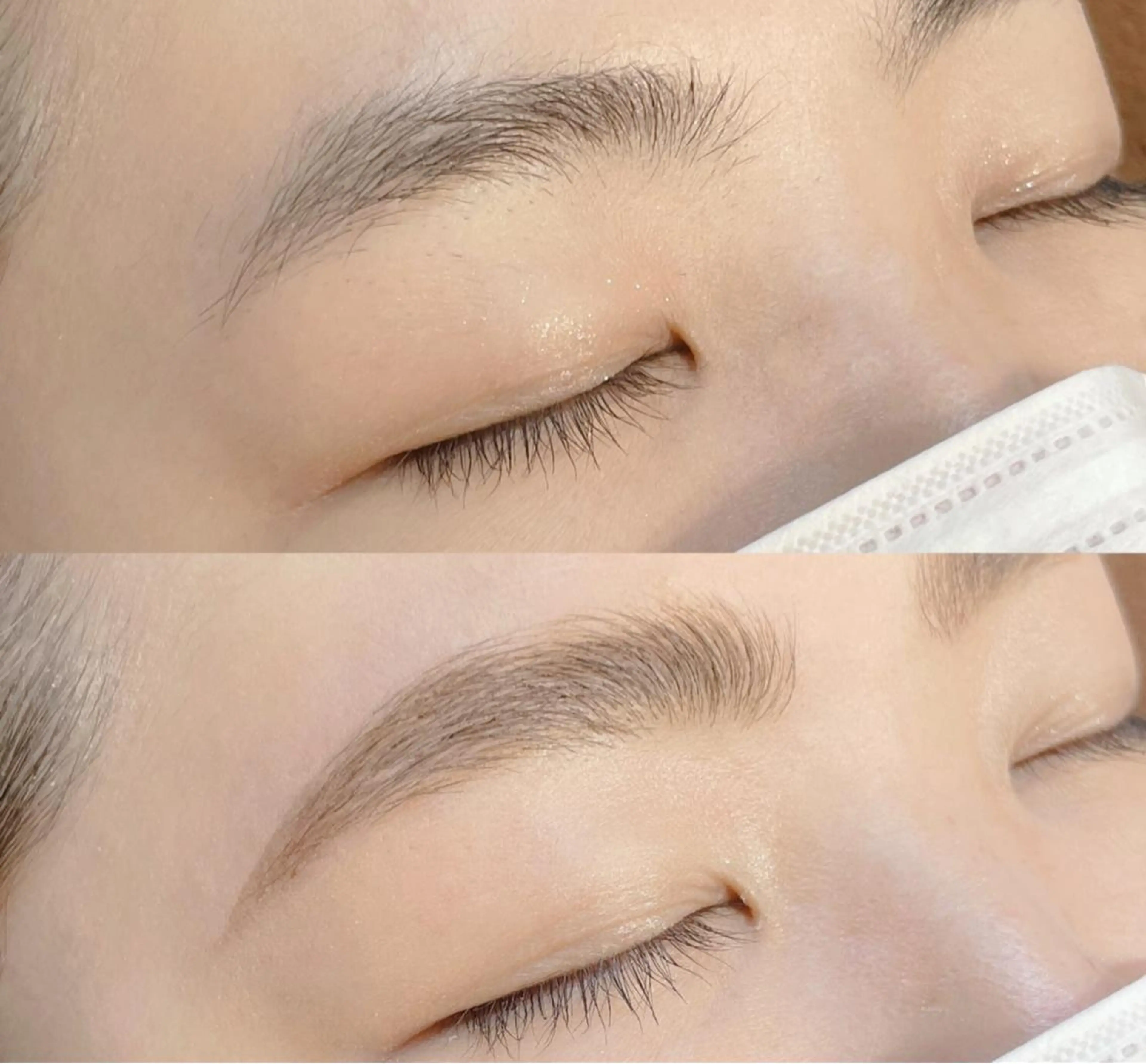 【✨NEW OPEN記念✨】HBLブロウリフト（毛流れ矯正眉パーマのみ、※WAXなし、仕上げメイクなし）の写真