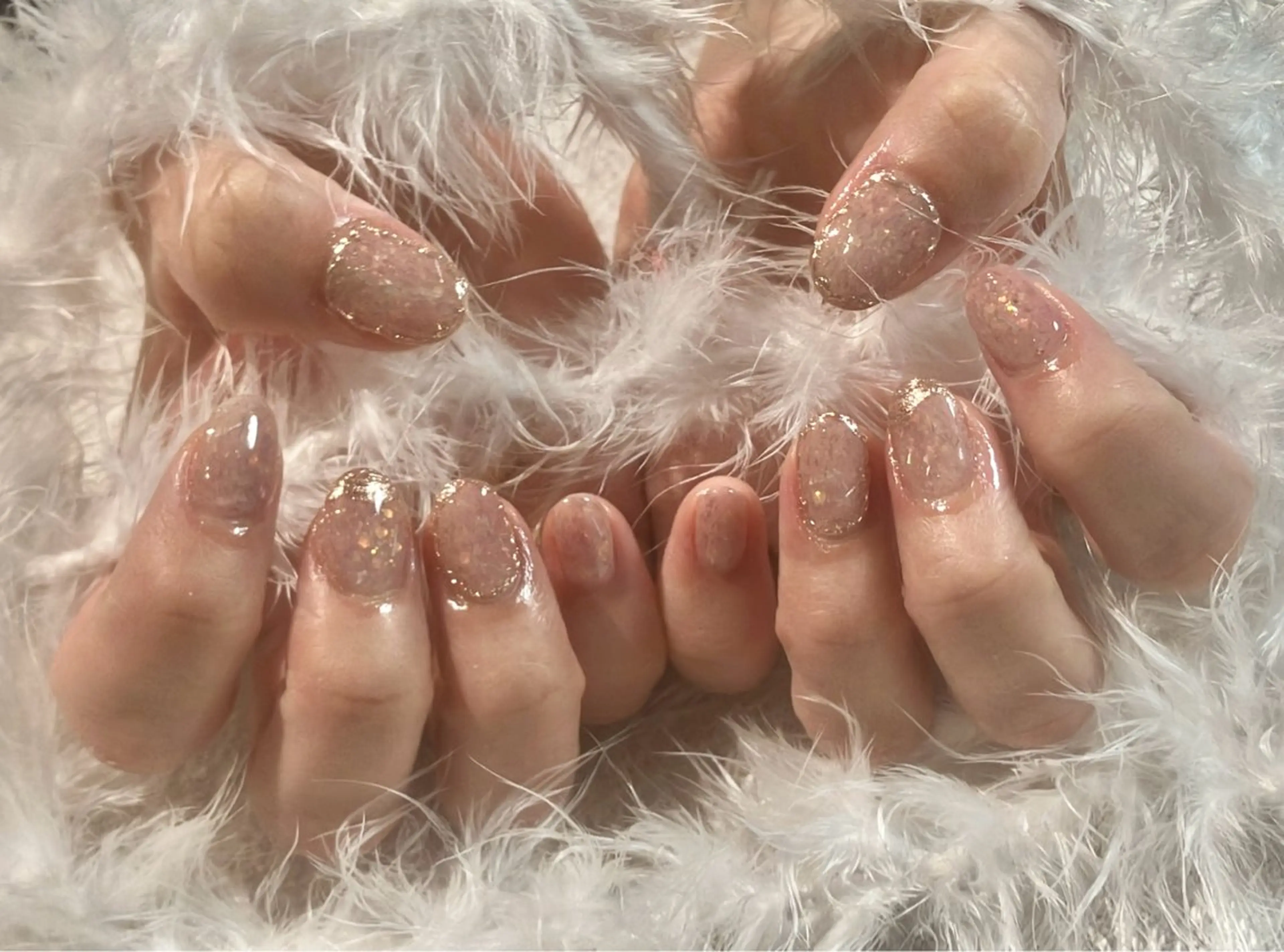 ネイル アートネイル ジェルネイル パラジェル ハンドネイル たまプラーザ ANZUのネイルデザイン