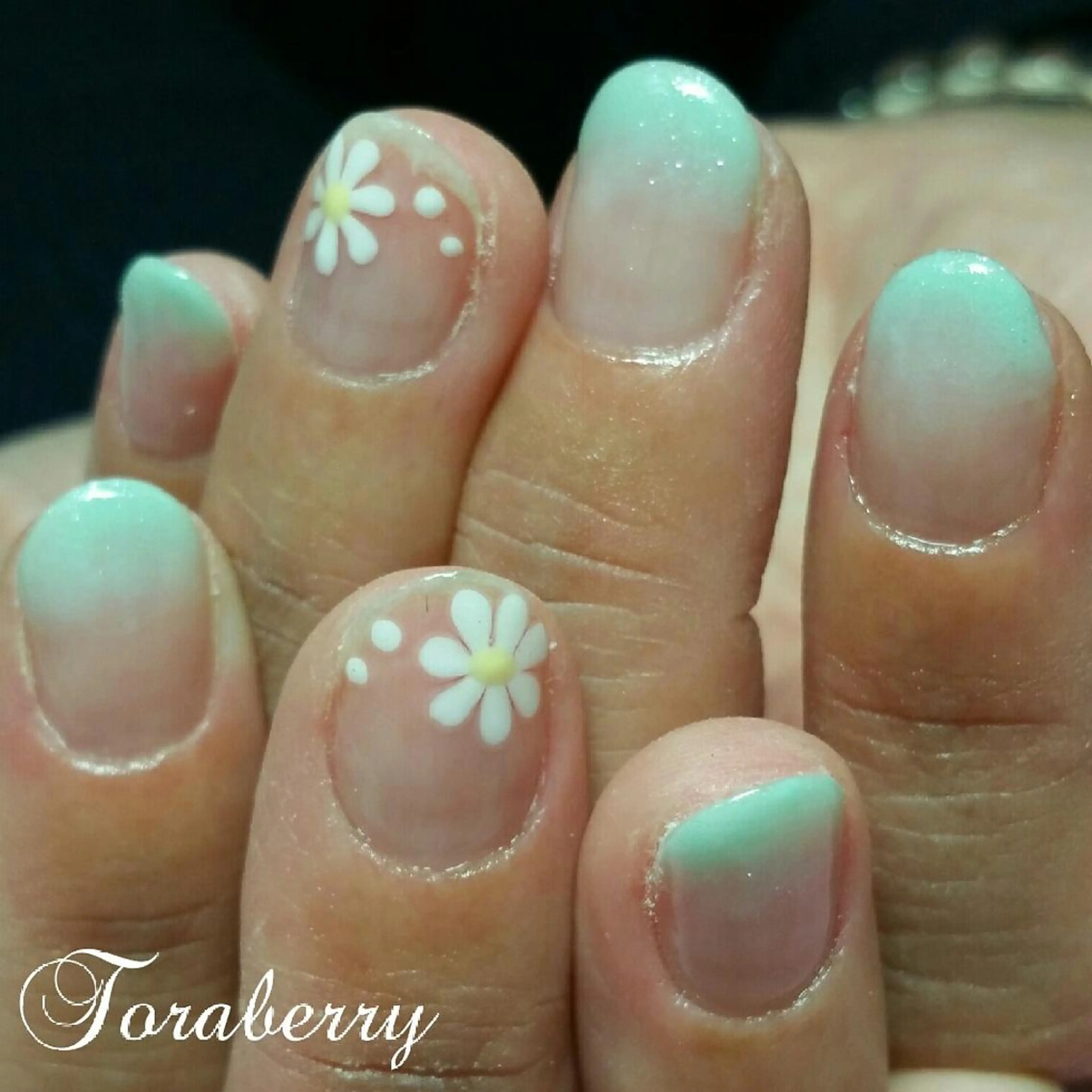 ネイル グラデーション ネイリスト なつみのネイルデザイン