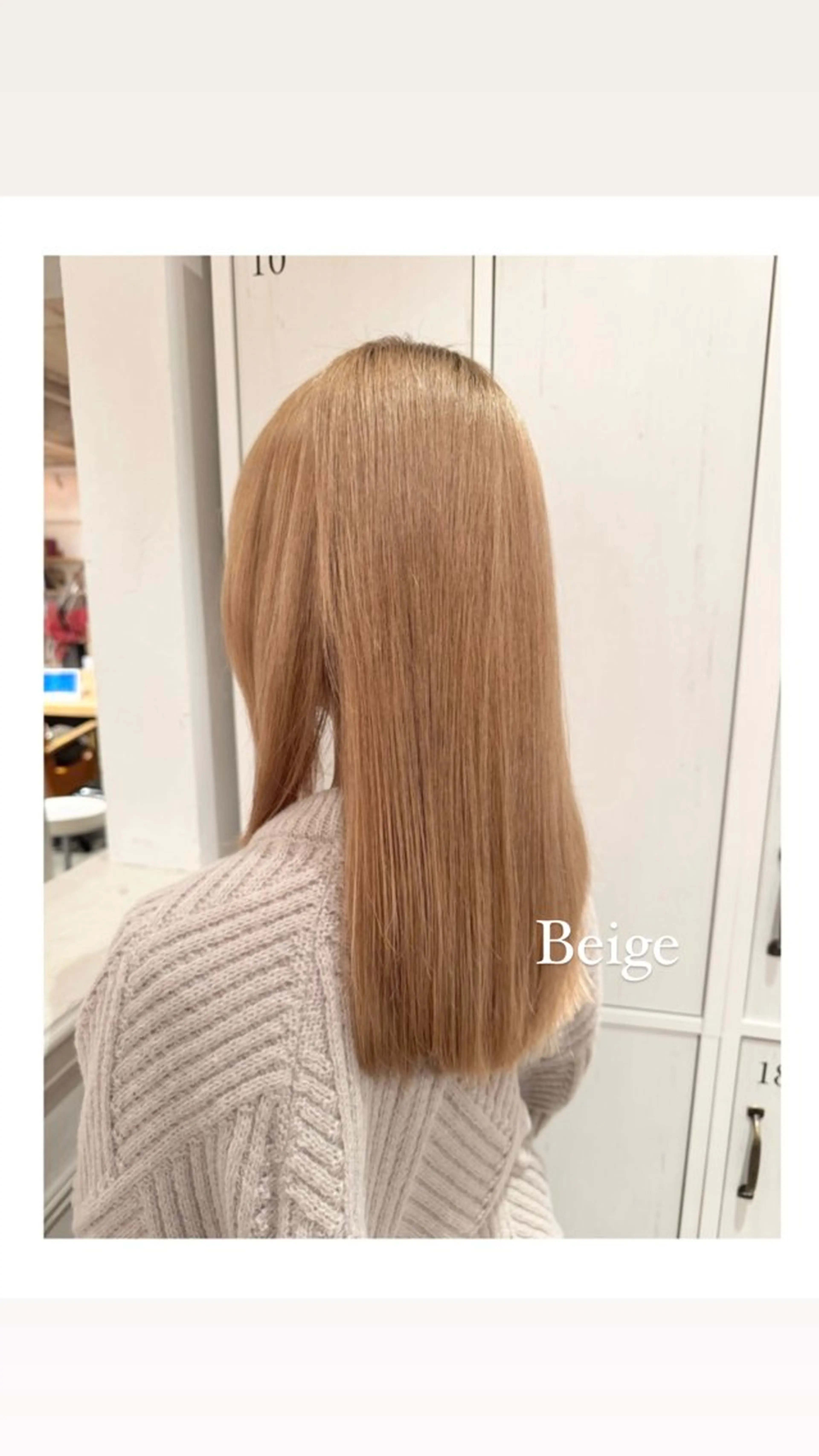 ロング カラー ベージュカラー ブリーチ ミルクティーベージュ カット ヘアカラー トリートメント ハイライト/インナー /ブリーチ/レイヤーのヘアスタイル