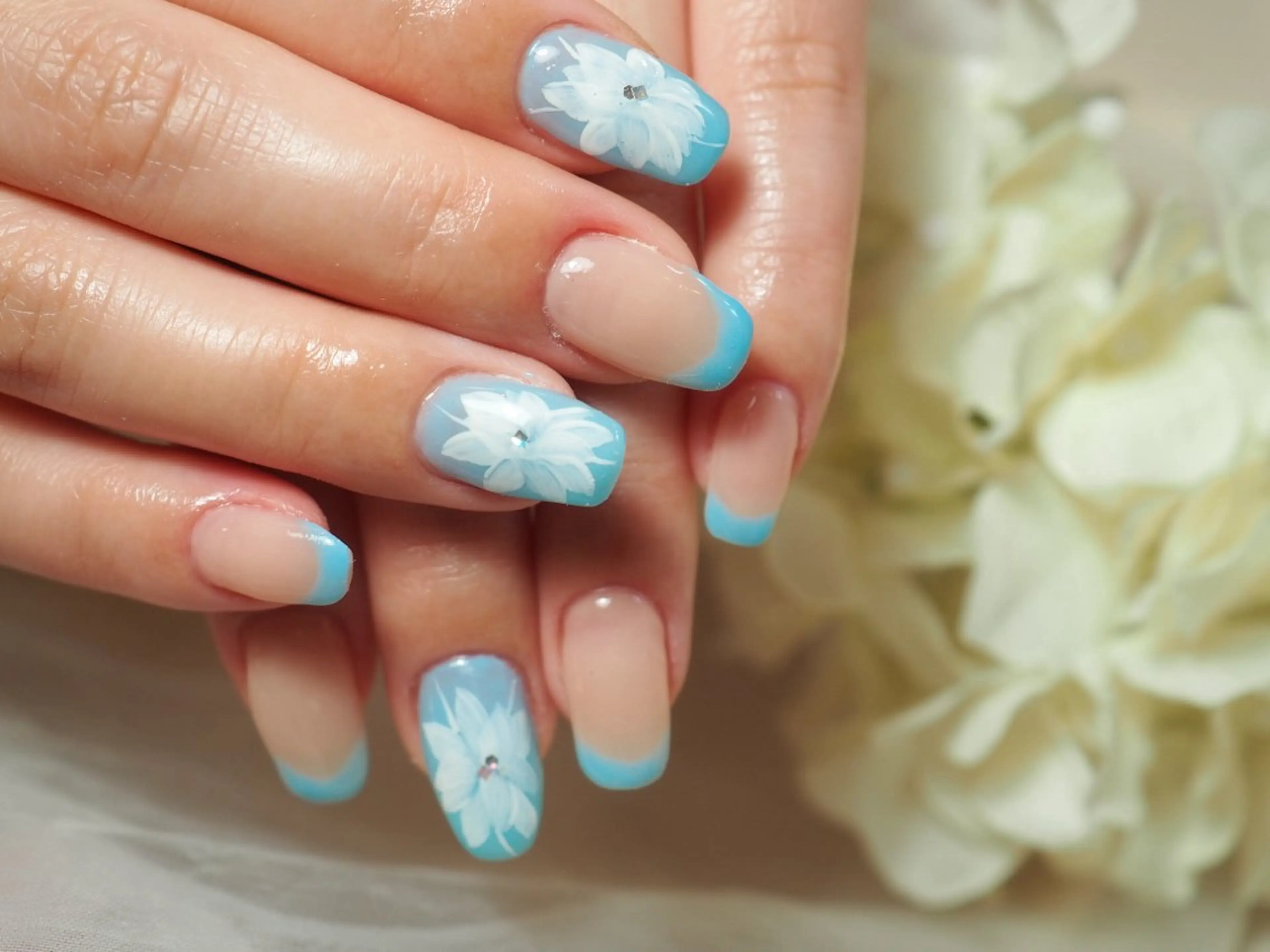 ネイル アートネイル フレンチネイル saya M🌸💅✨のネイルデザイン