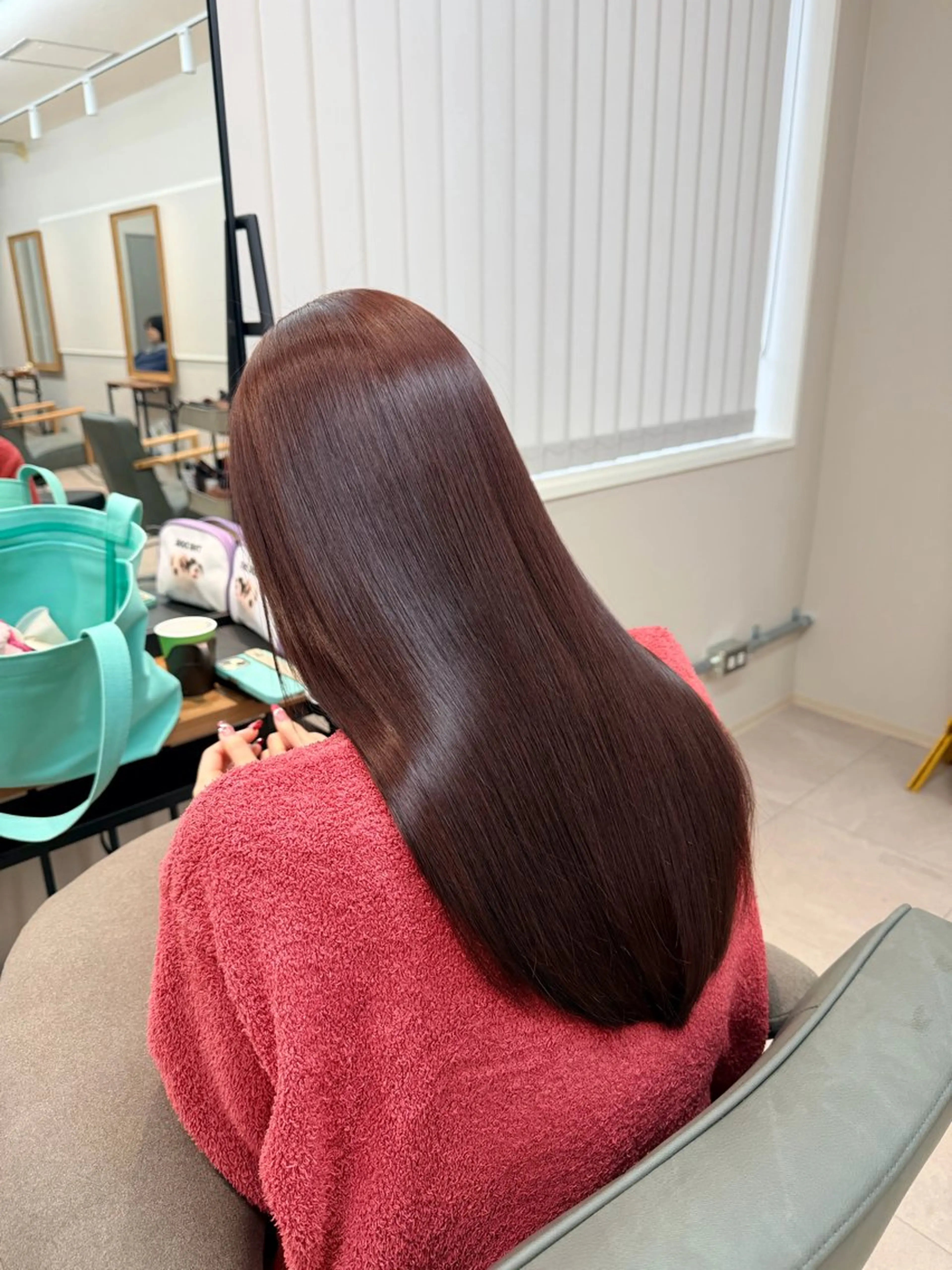 ロング ヘアカラー トリートメント 縮毛矯正/髪質改善 /SATOKOのヘアスタイル