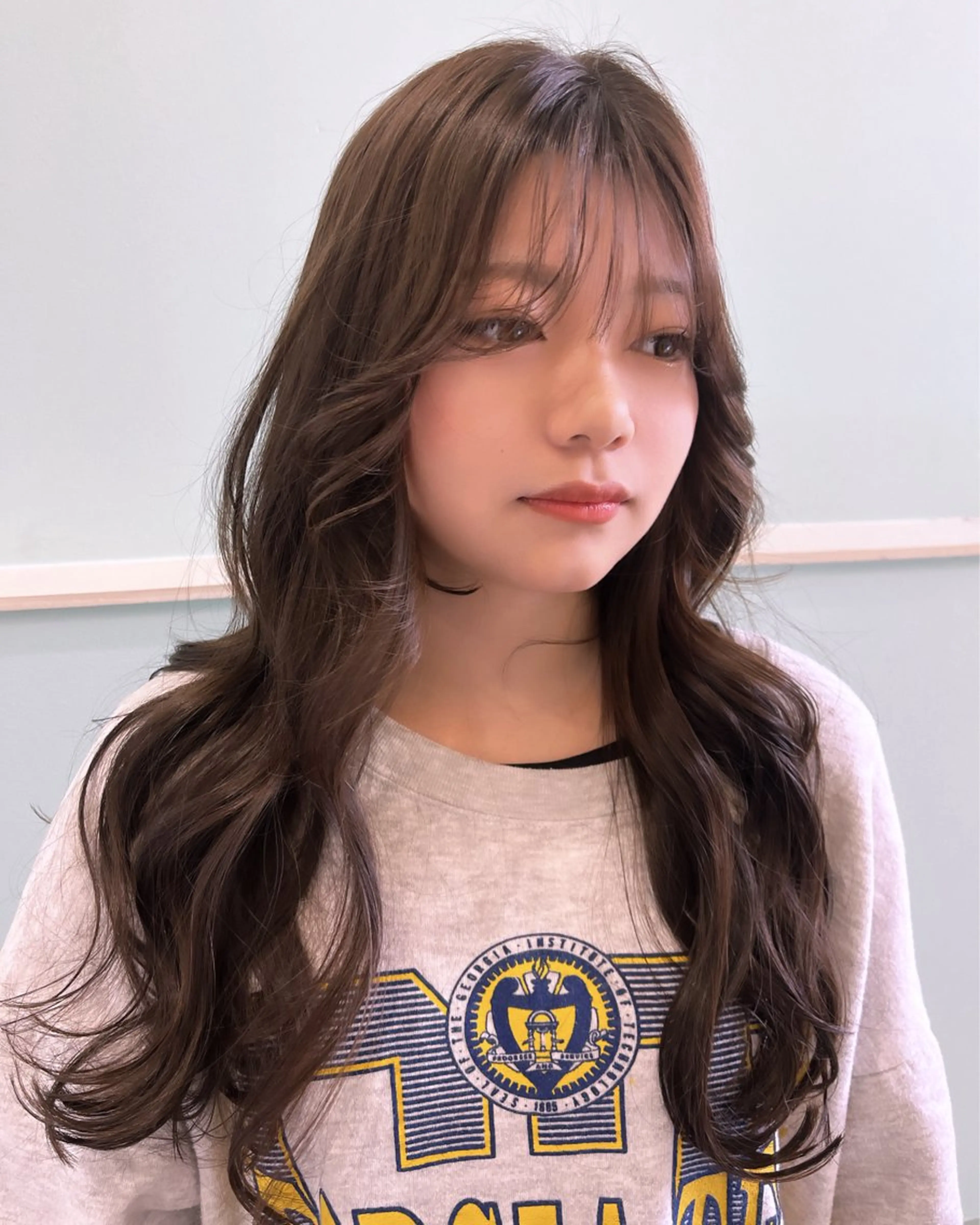 ロング 木本晴香/髪質改善 /艶カラー透明感のヘアスタイル