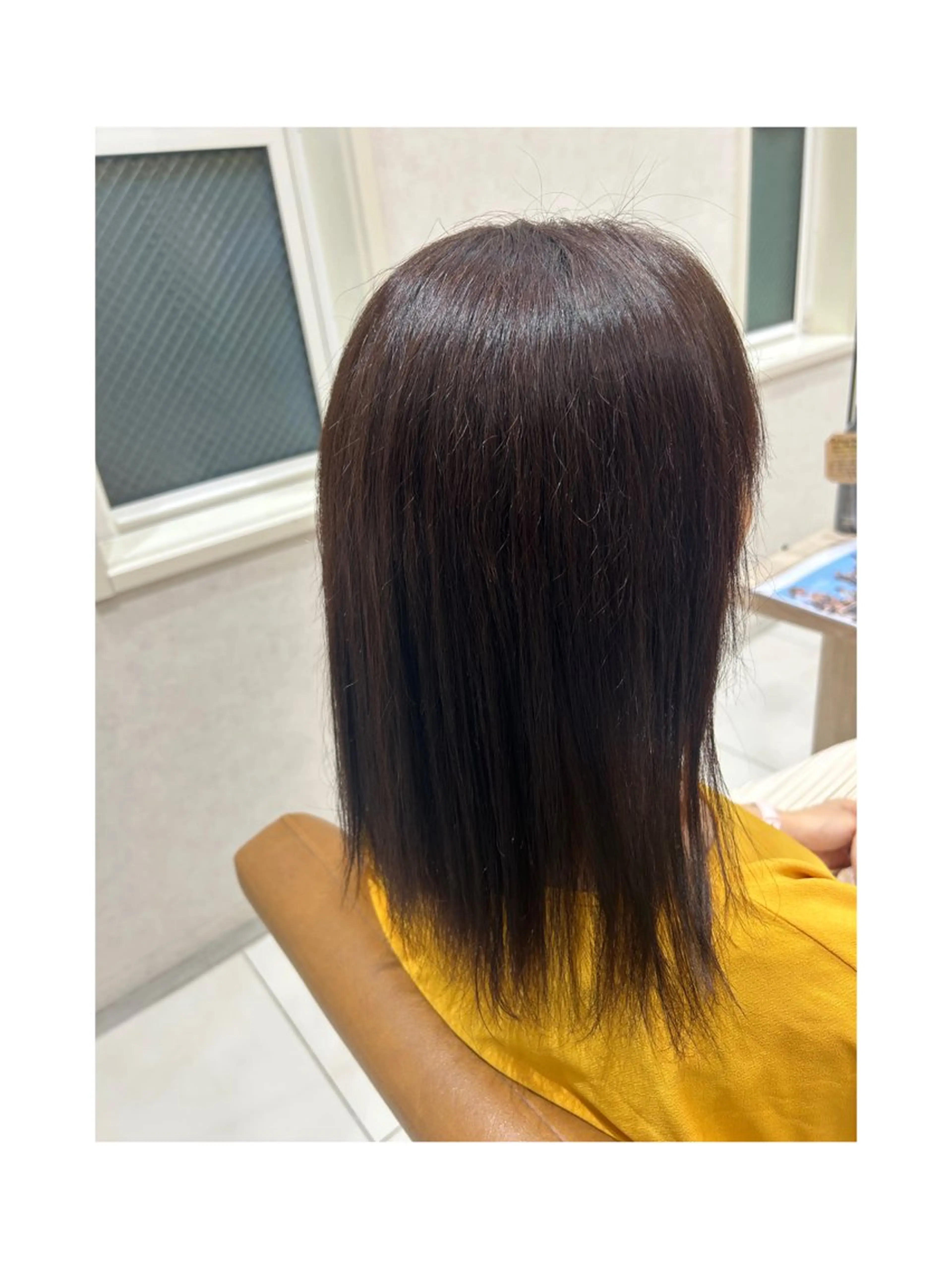 ミディアム パーマ 透明感＆艶カラー✨️ Honokaのヘアスタイル