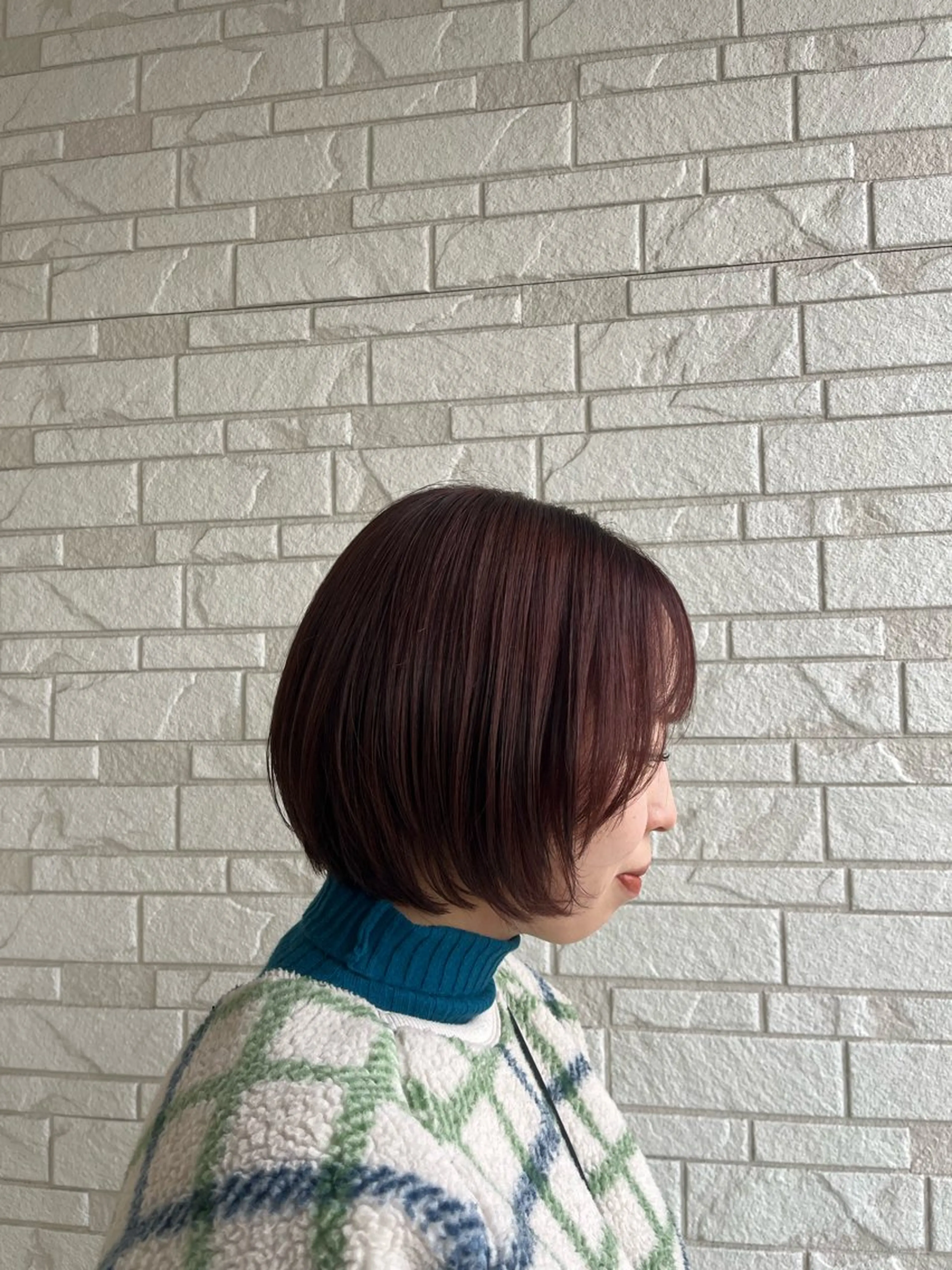 カラー ブリーチ ブリーチなしカラー 野瀬 🕶のヘアスタイル