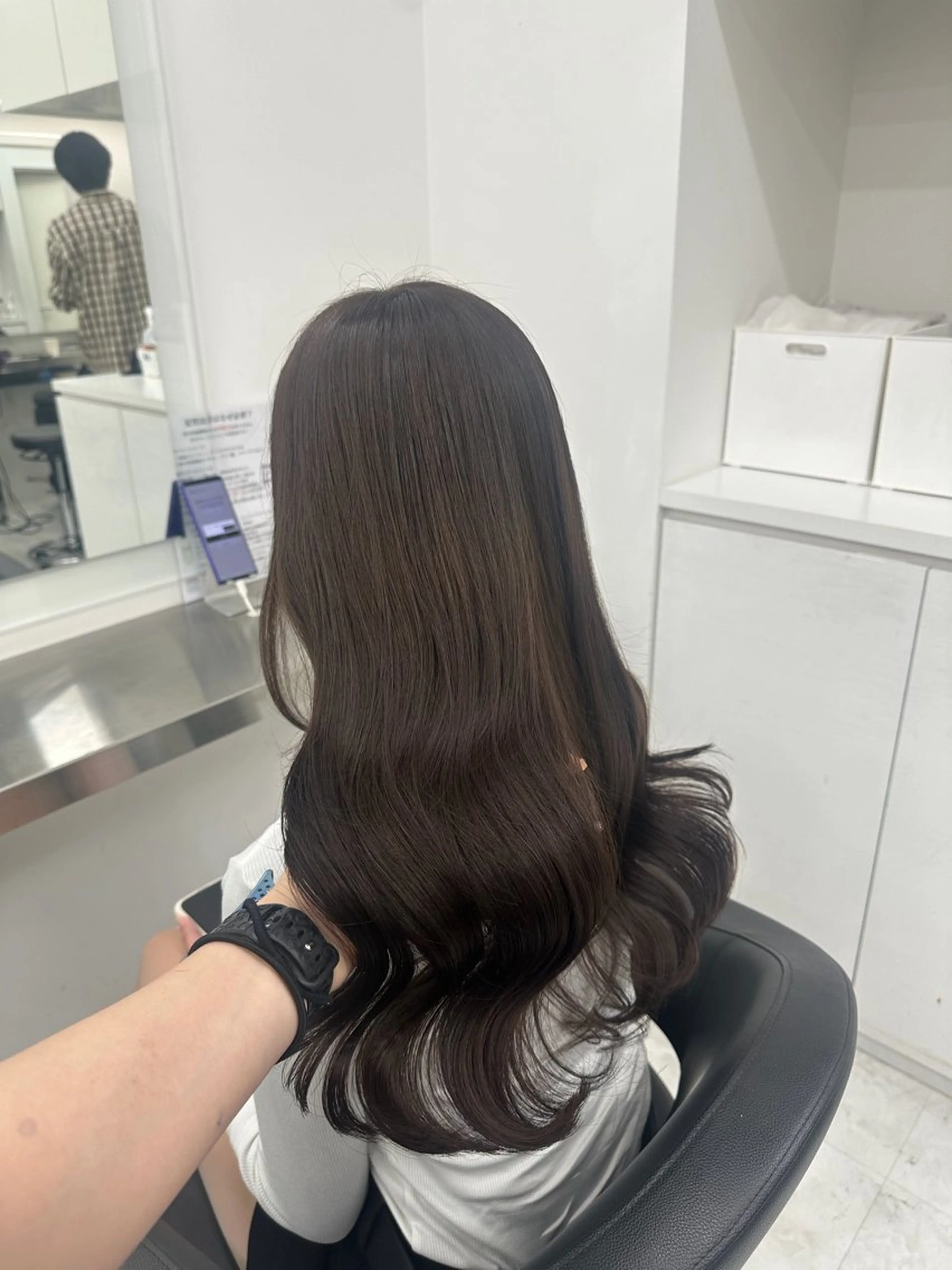 カラー カット ヘアカラー トリートメント 透明感ベージュ🎀 Anju/渋谷🎀のヘアスタイル
