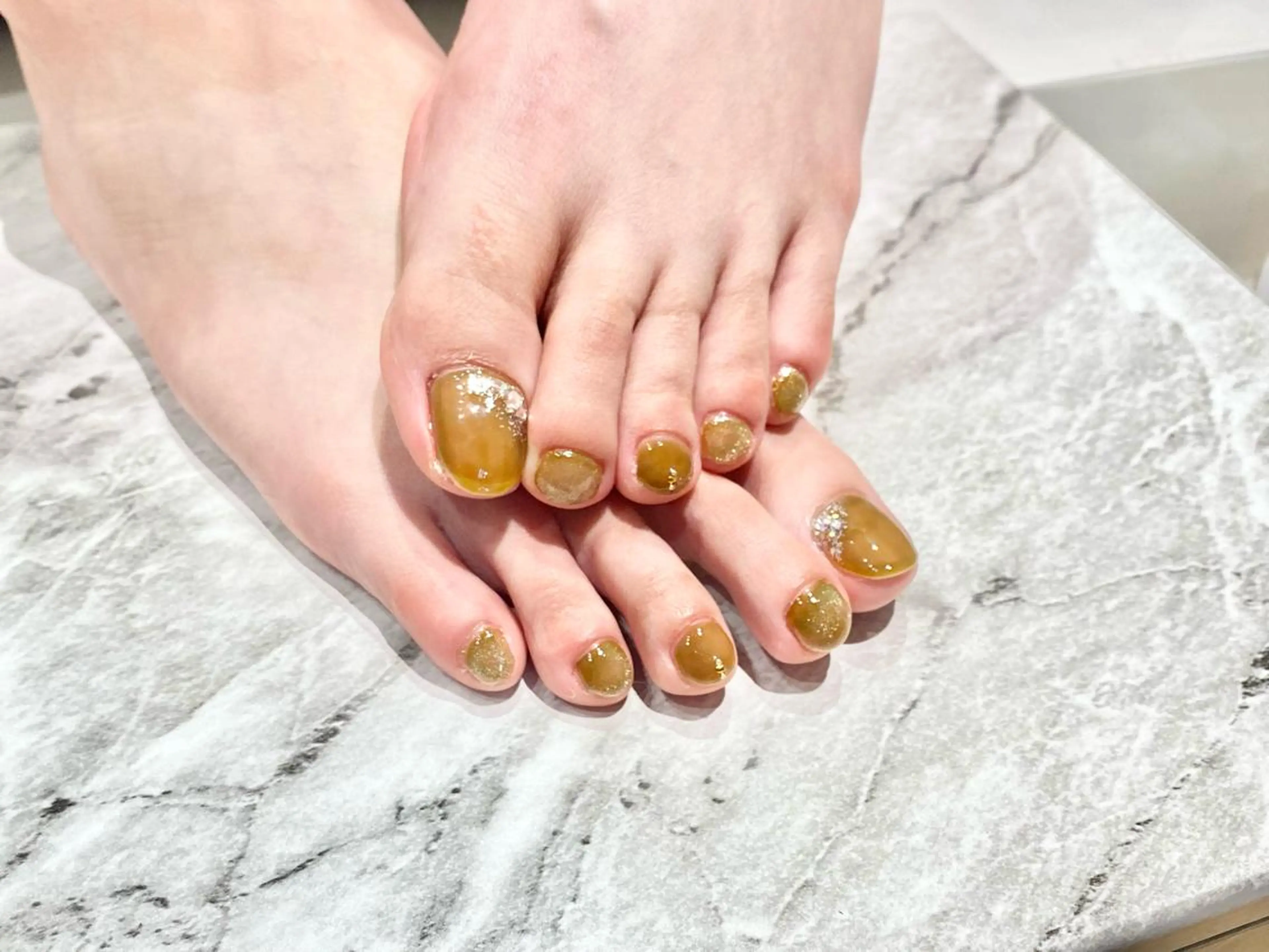 ネイル フットネイル コマツリサ ROCCO eastのヘアスタイル