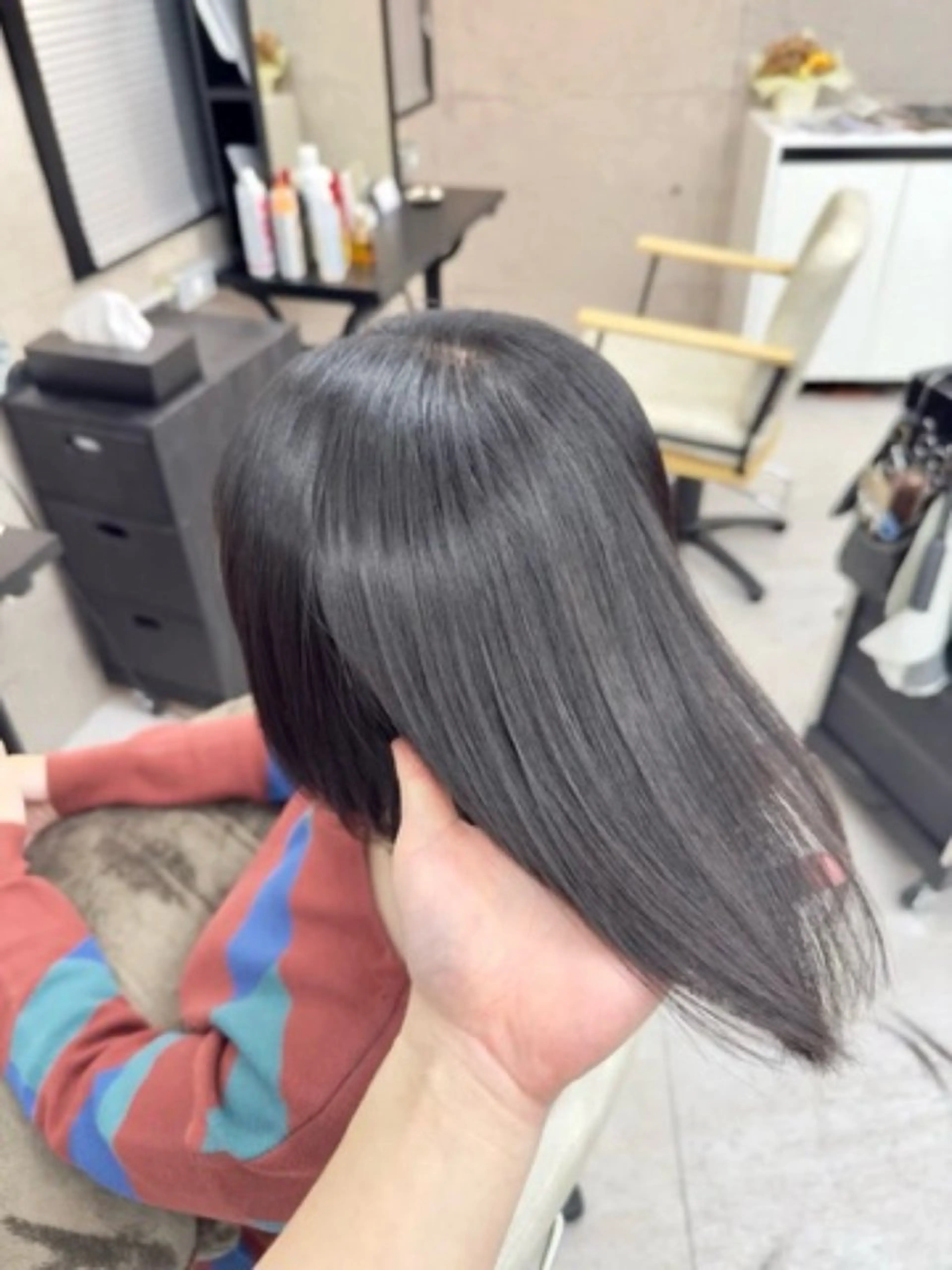 ロング カラー パーマ 🌸東中野/髪質改善 美髪矯正/櫻井🌸のヘアスタイル