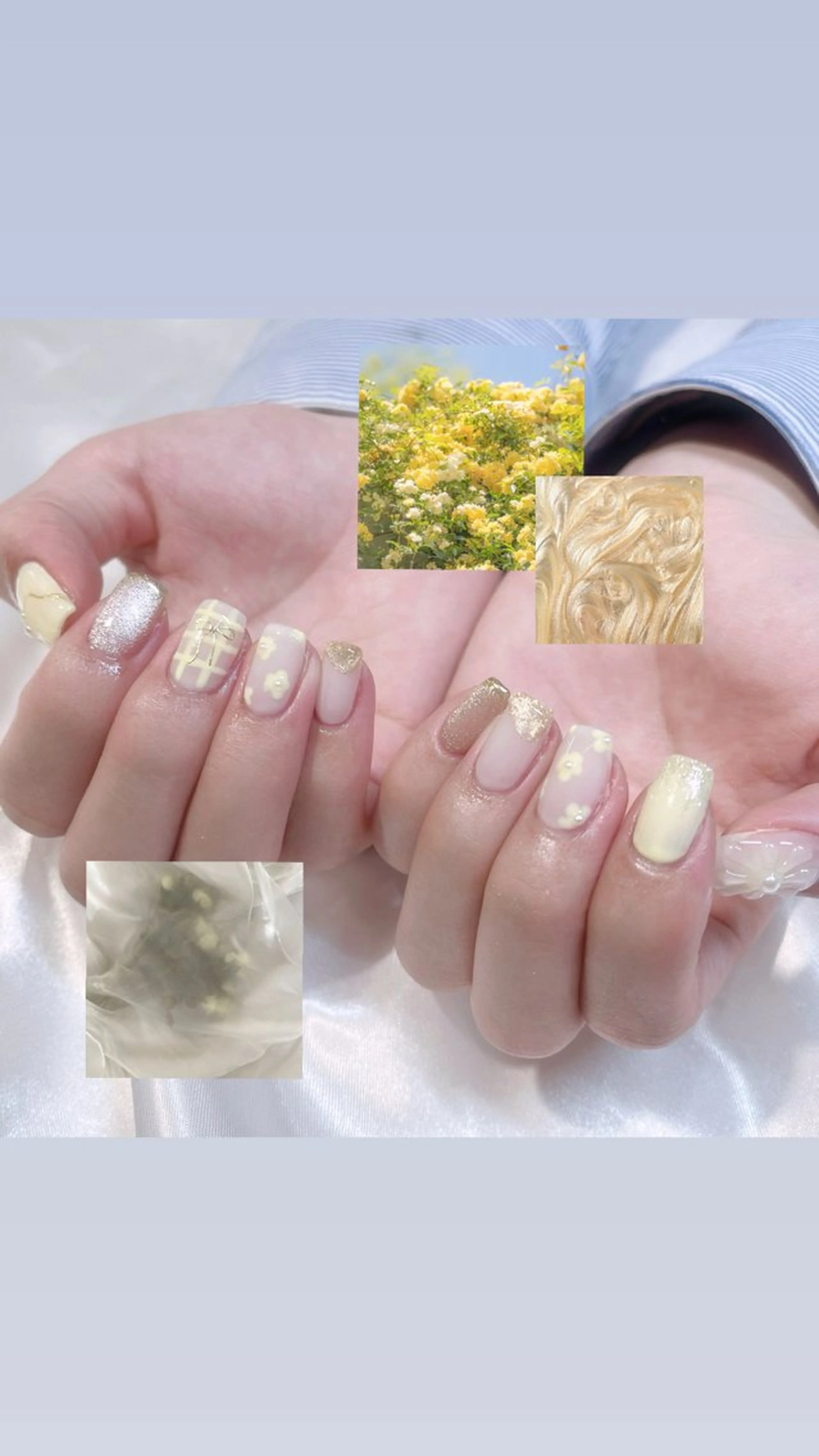 ネイル ハンドネイル 川村 優奈𝜗𝜚のネイルデザイン