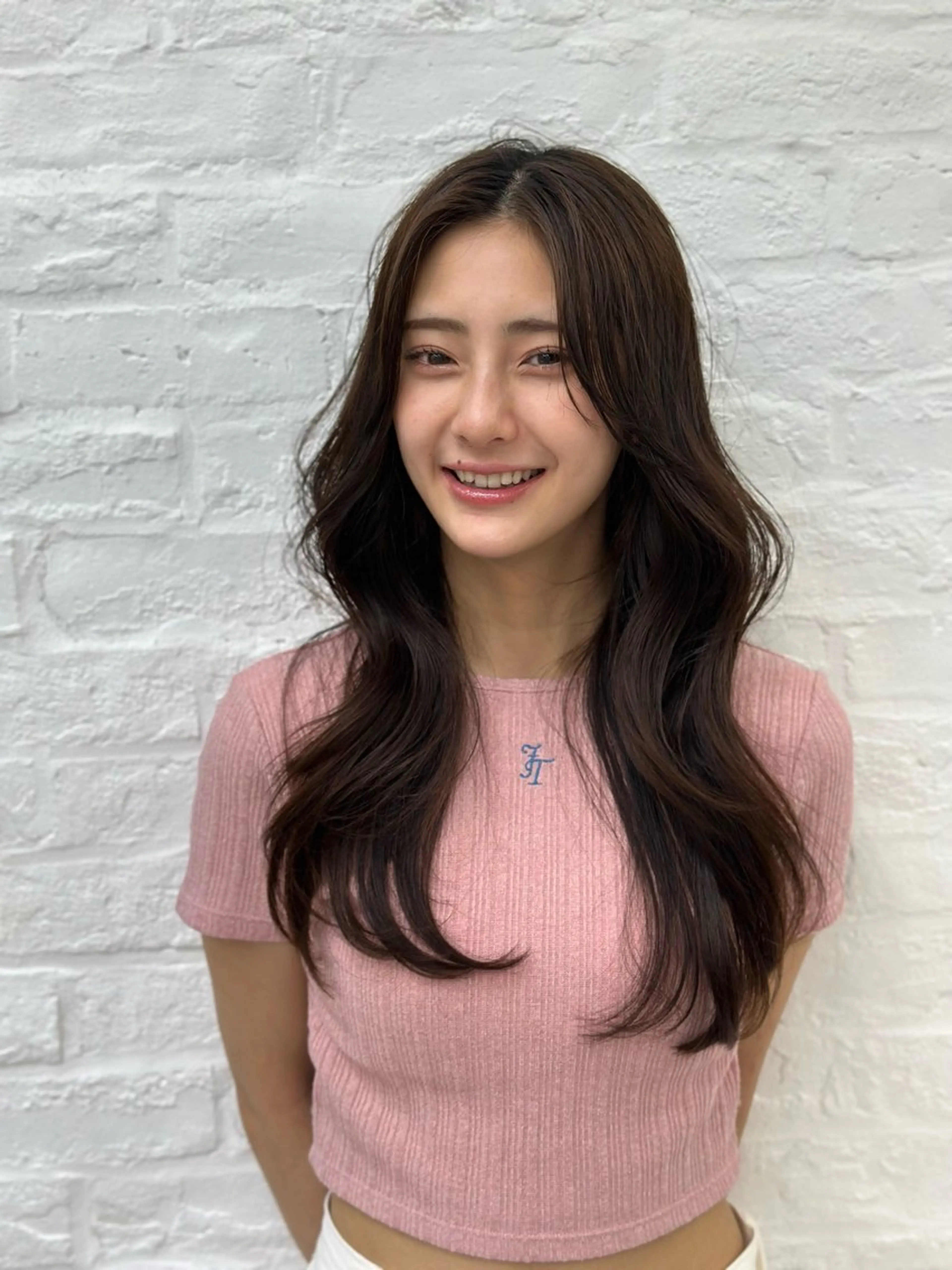 セミロング カット ヘアカラー トリートメント ヘッドスパ ヘアセット 前髪顔まわりカット 🌈中村海聖のヘアスタイル