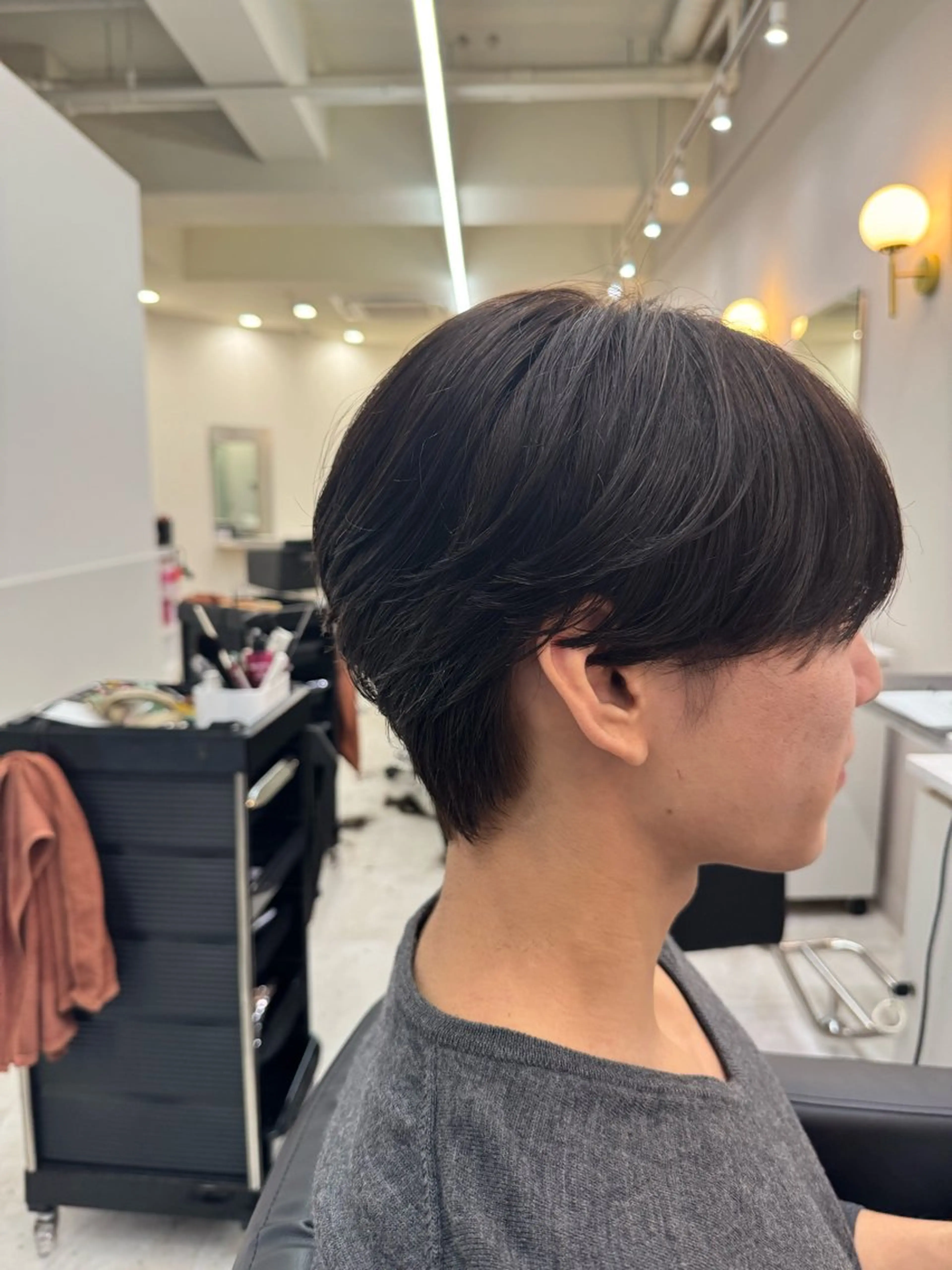 ミディアム ミディアムパーマ カット パーマ 箕面/ボブ/ 髪質改善/加藤優眞のヘアスタイル