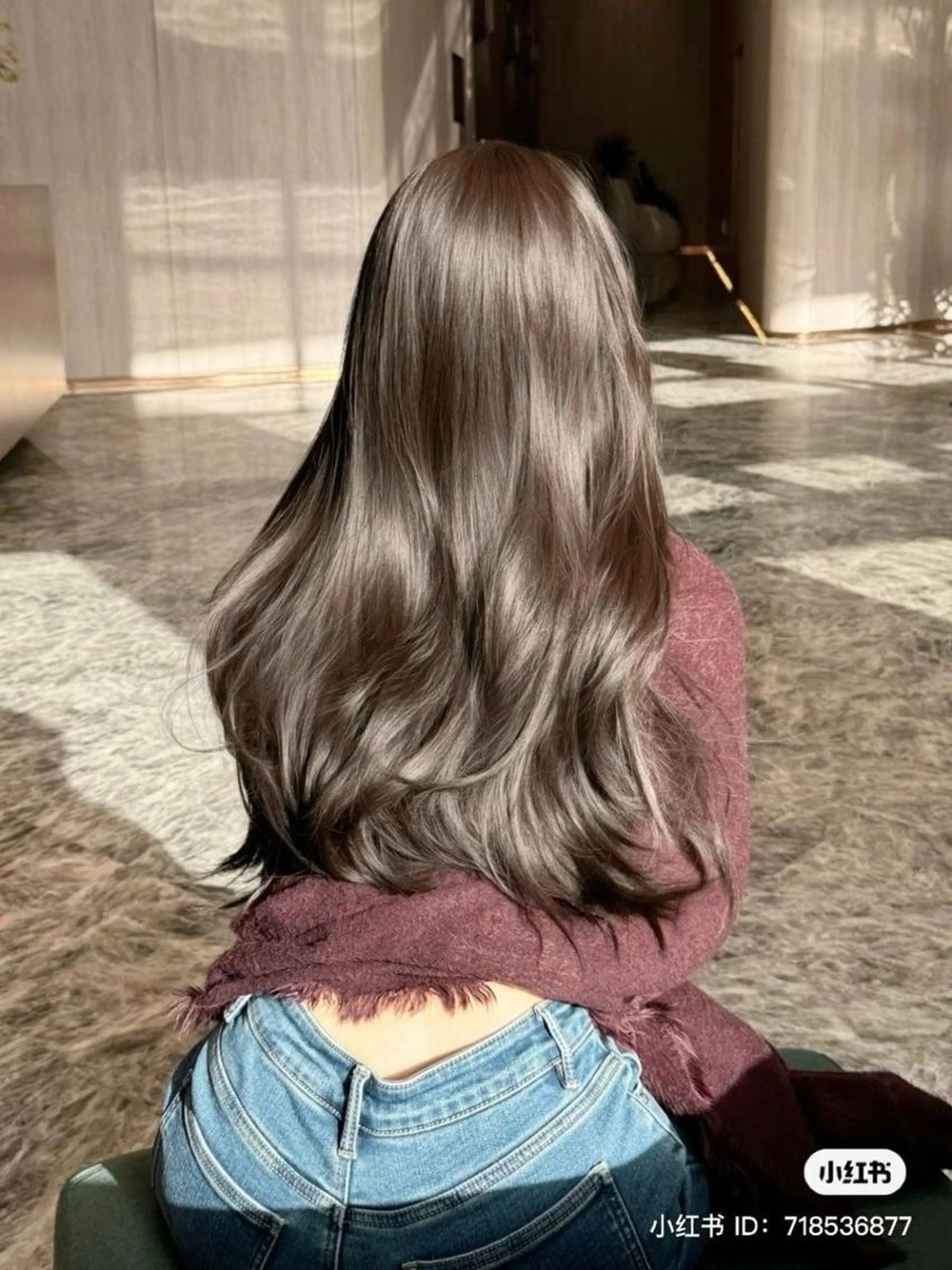 🇰🇷韓国風ヘア🇰🇷カット➕カラー➕オリジナルトリートメント➕炭酸SPA➕コテ巻き仕上げの写真