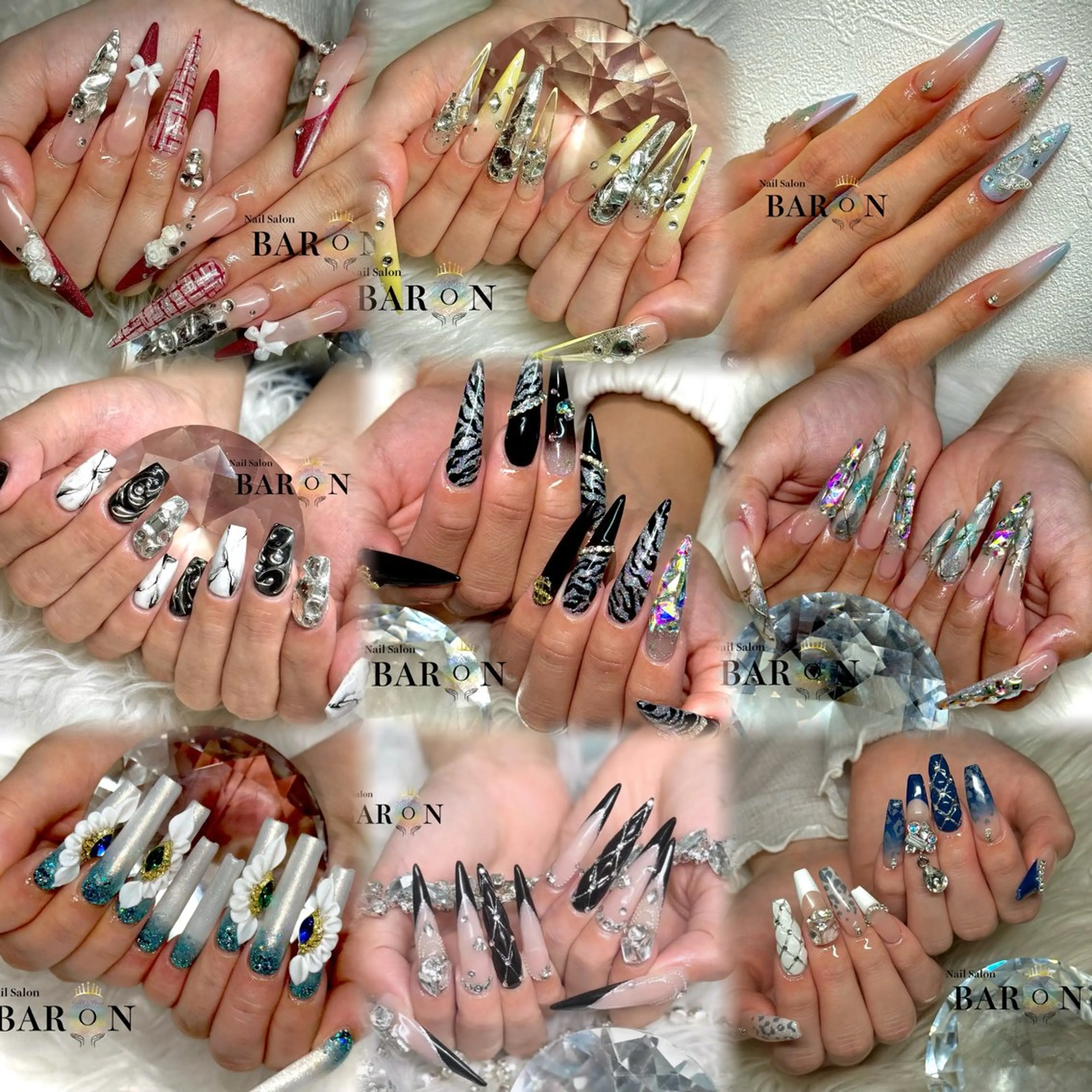 《最先端スカルプ》💅モデル募集🩷定額デザイン120分コースオフあり（別途料金）¥8,600→7,600 210分の写真