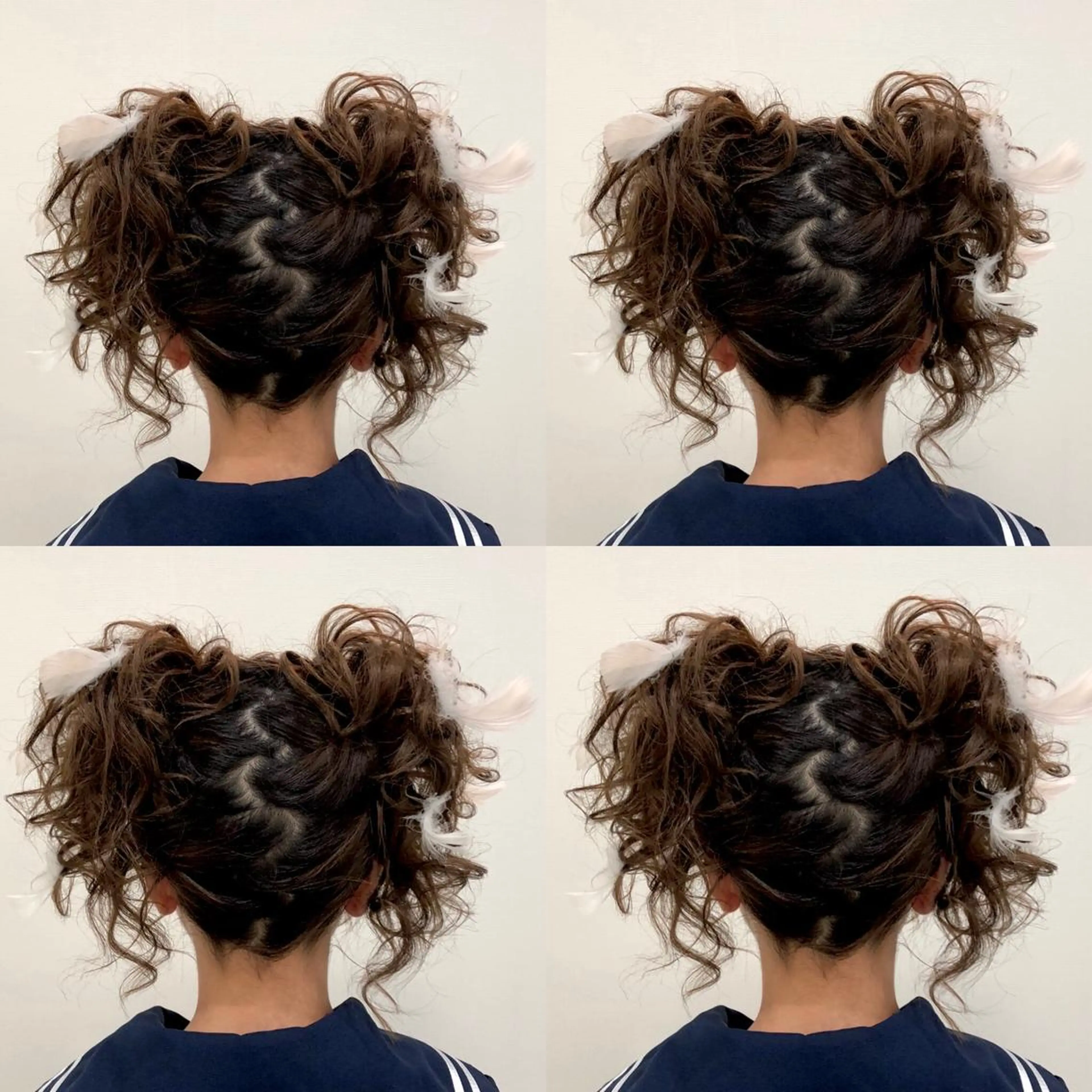 ミディアム ヘアアレンジ ツインテール ヘアセット 🌷MAYU 🌷のヘアスタイル