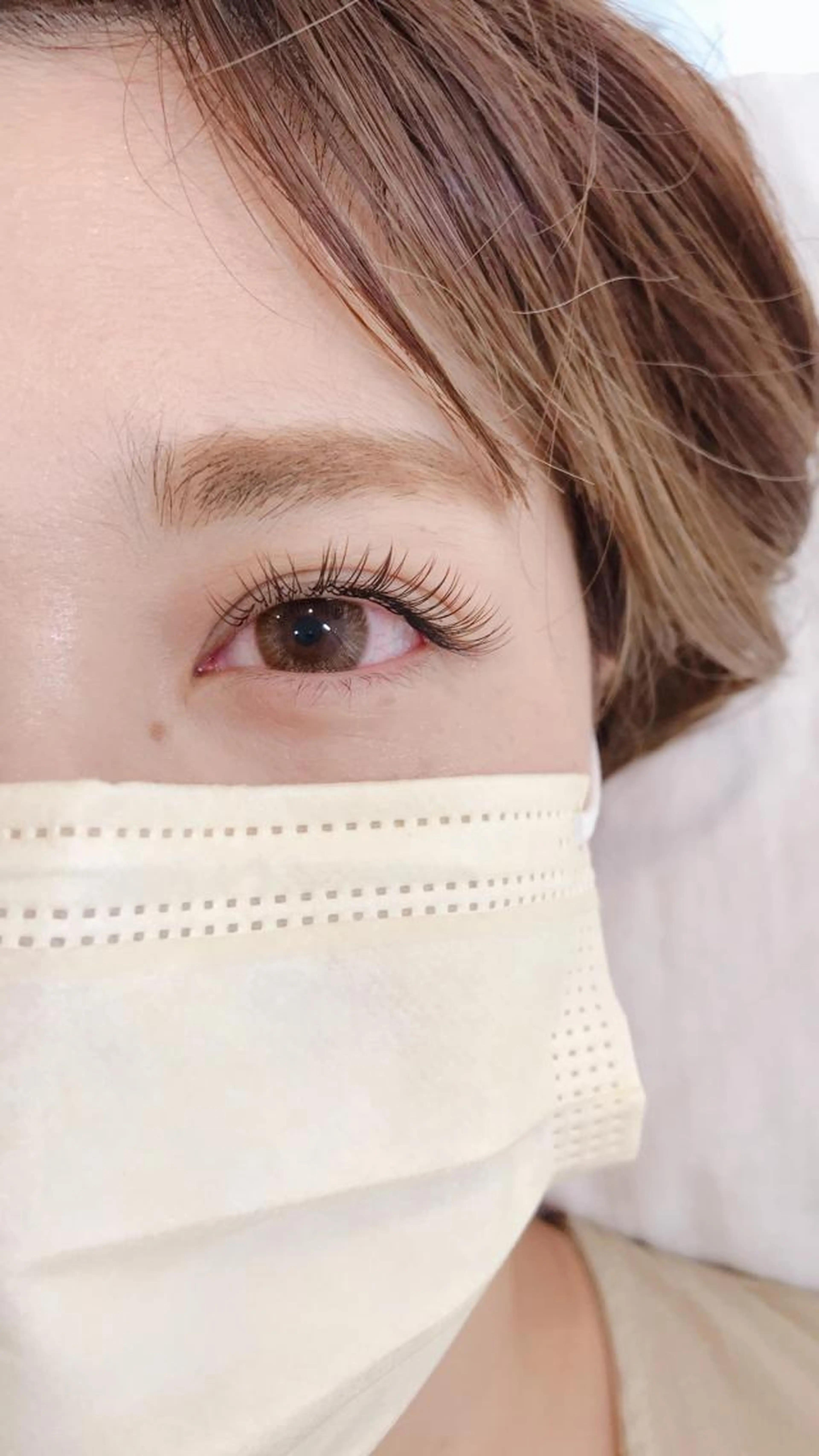 ブラウン🤎フラットラッシュ✨120本・他店オフ込の写真