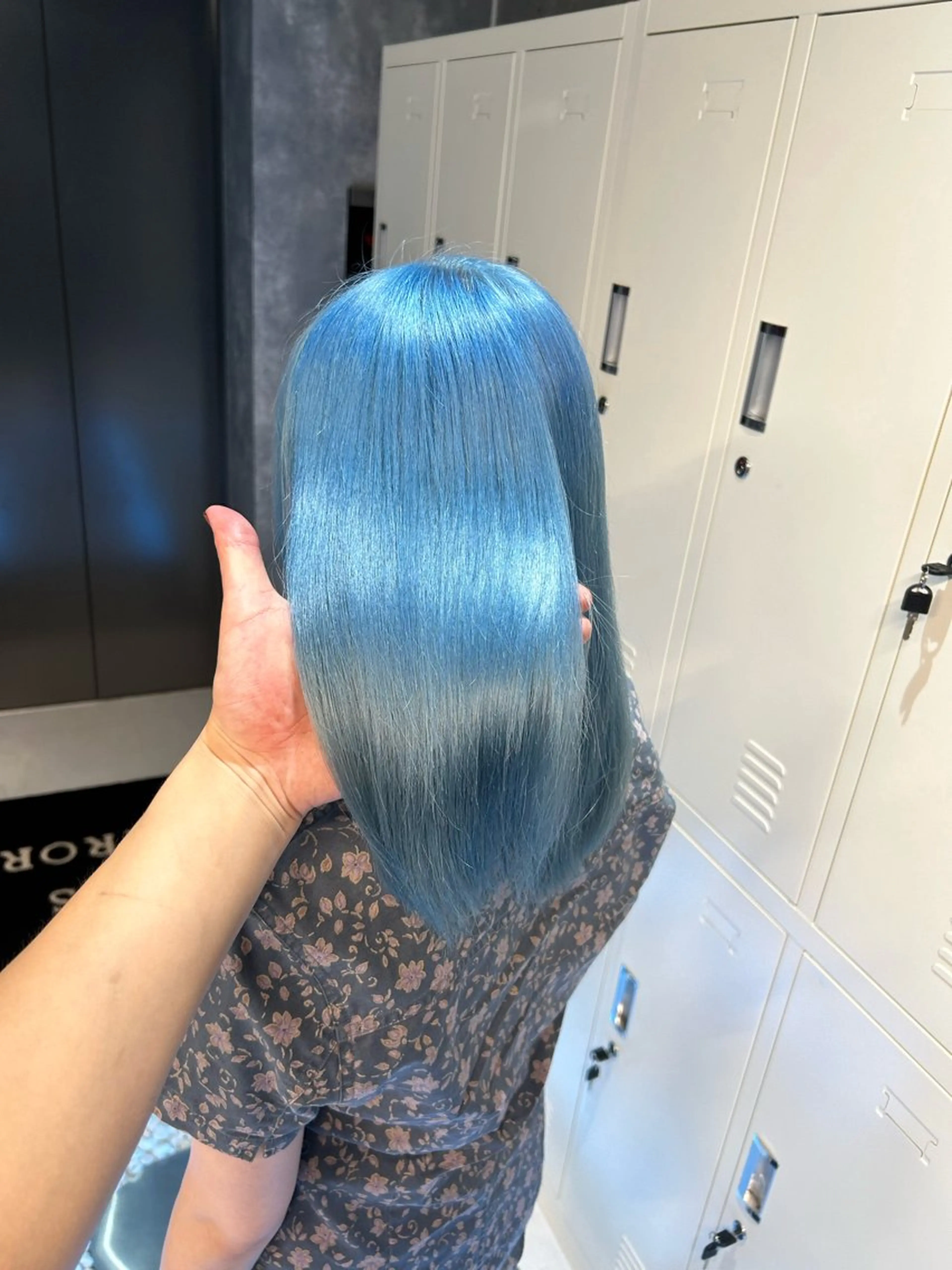 セミロング ヘアカラー トリートメント ✨メンズ特化& ブリーチ特化Ryuのヘアスタイル