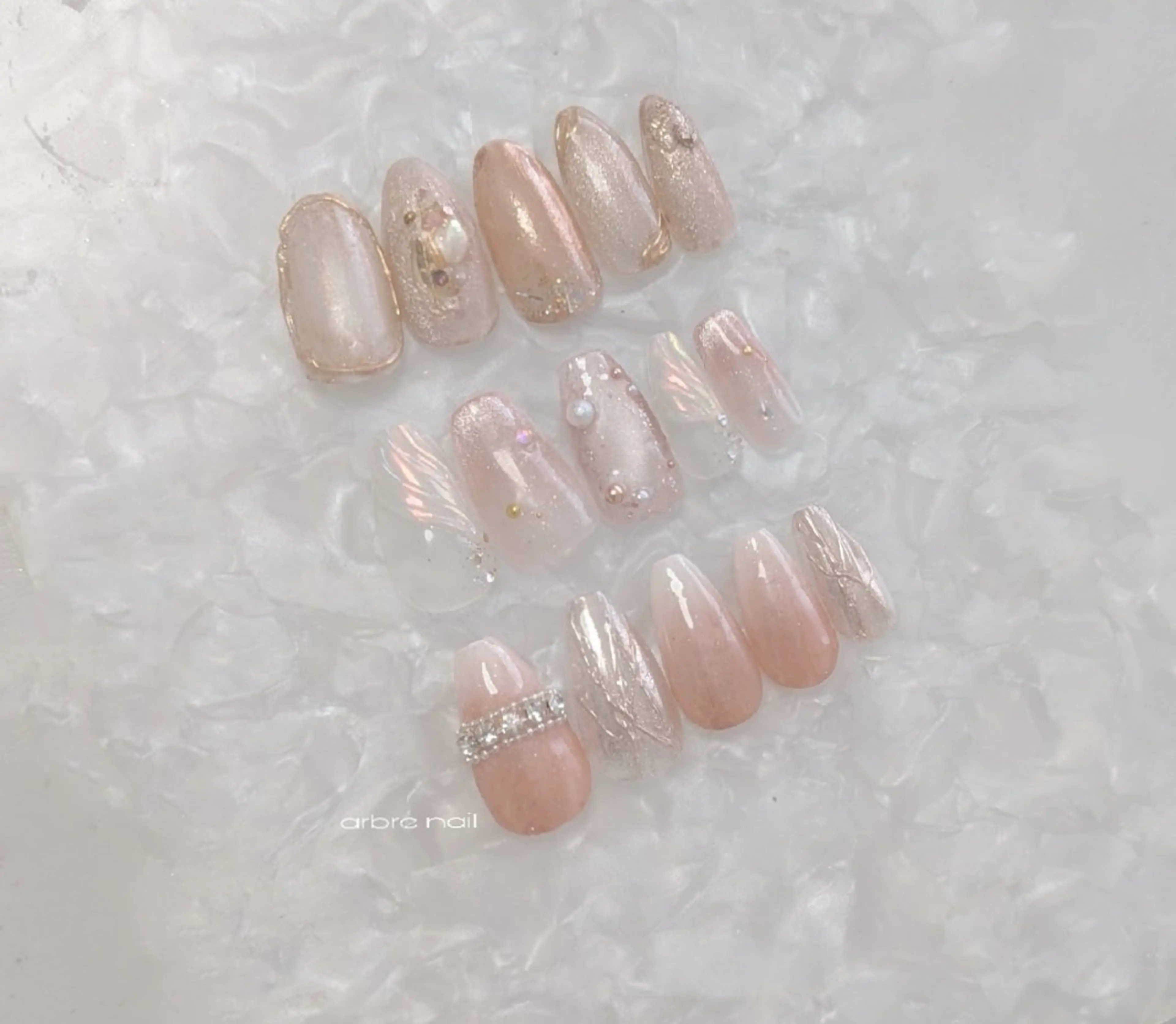 ネイル ＊arbre nail＊.アーブルネイル所属・✯.。 arbre  nail 。✯.のネイルデザイン