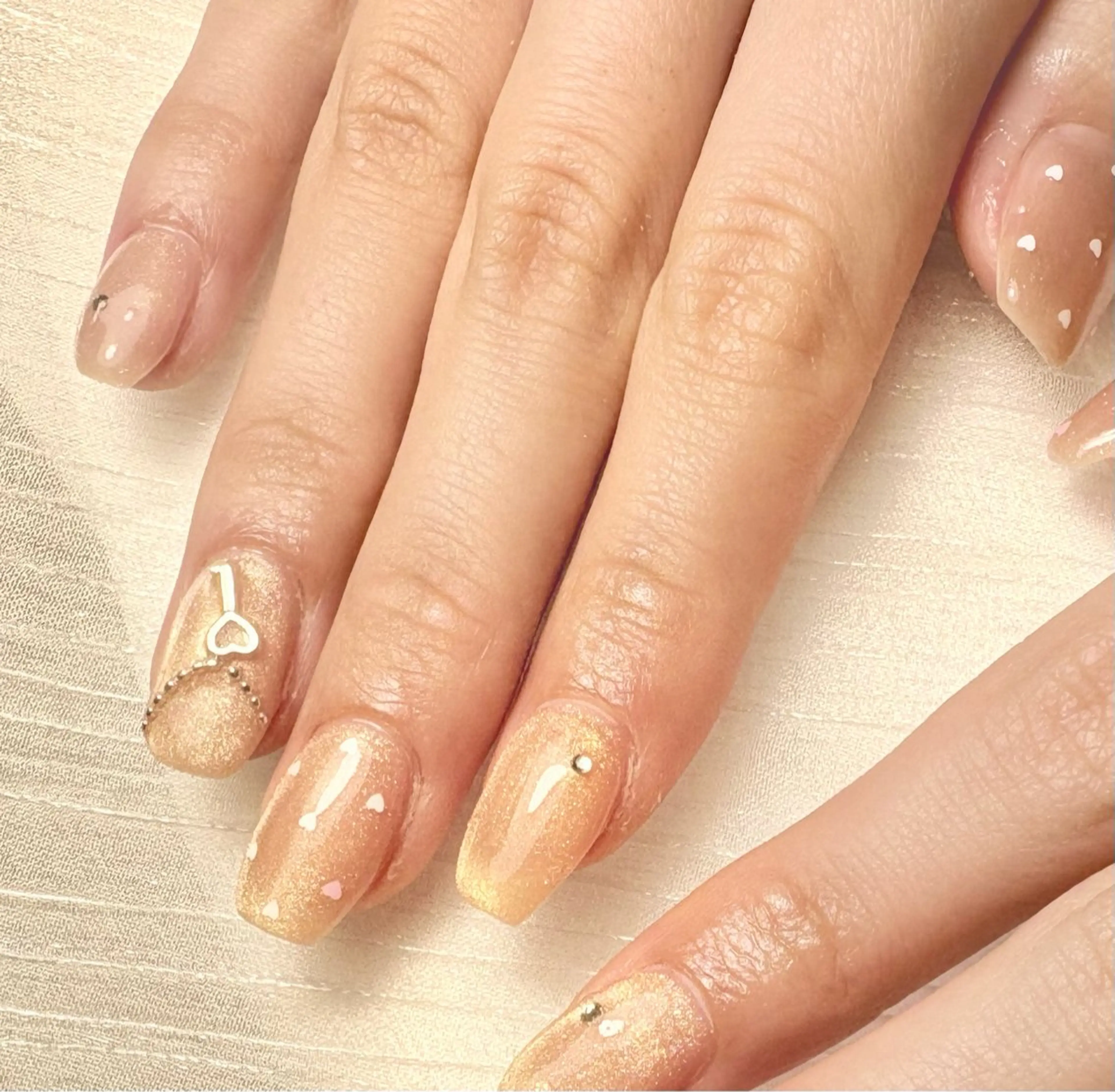 ネイル ハンドネイル 山科駅徒歩3分❣️ 代表　紗恵子のネイルデザイン