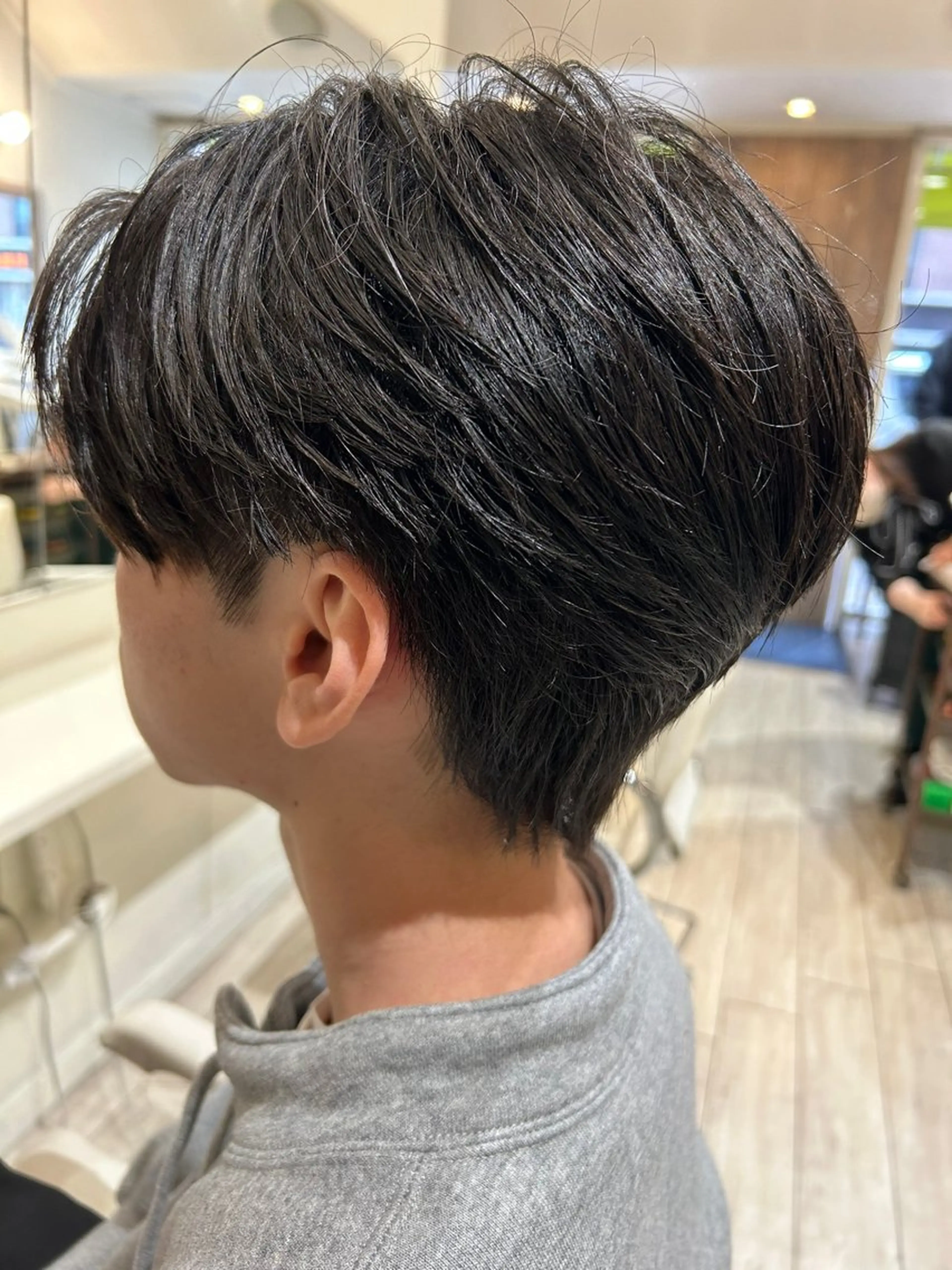 メンズカットの写真