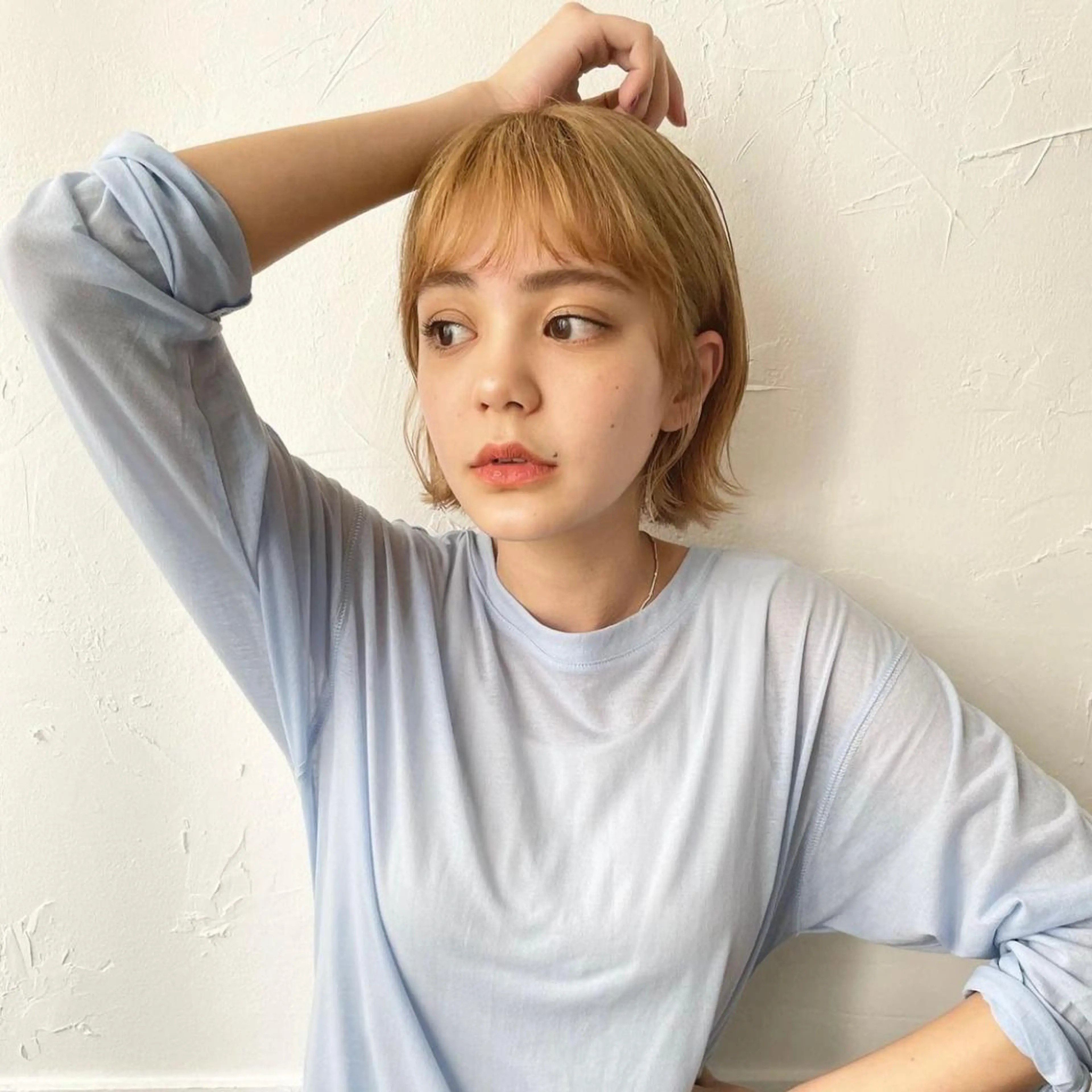 ショート カラー 野村 百花のヘアスタイル