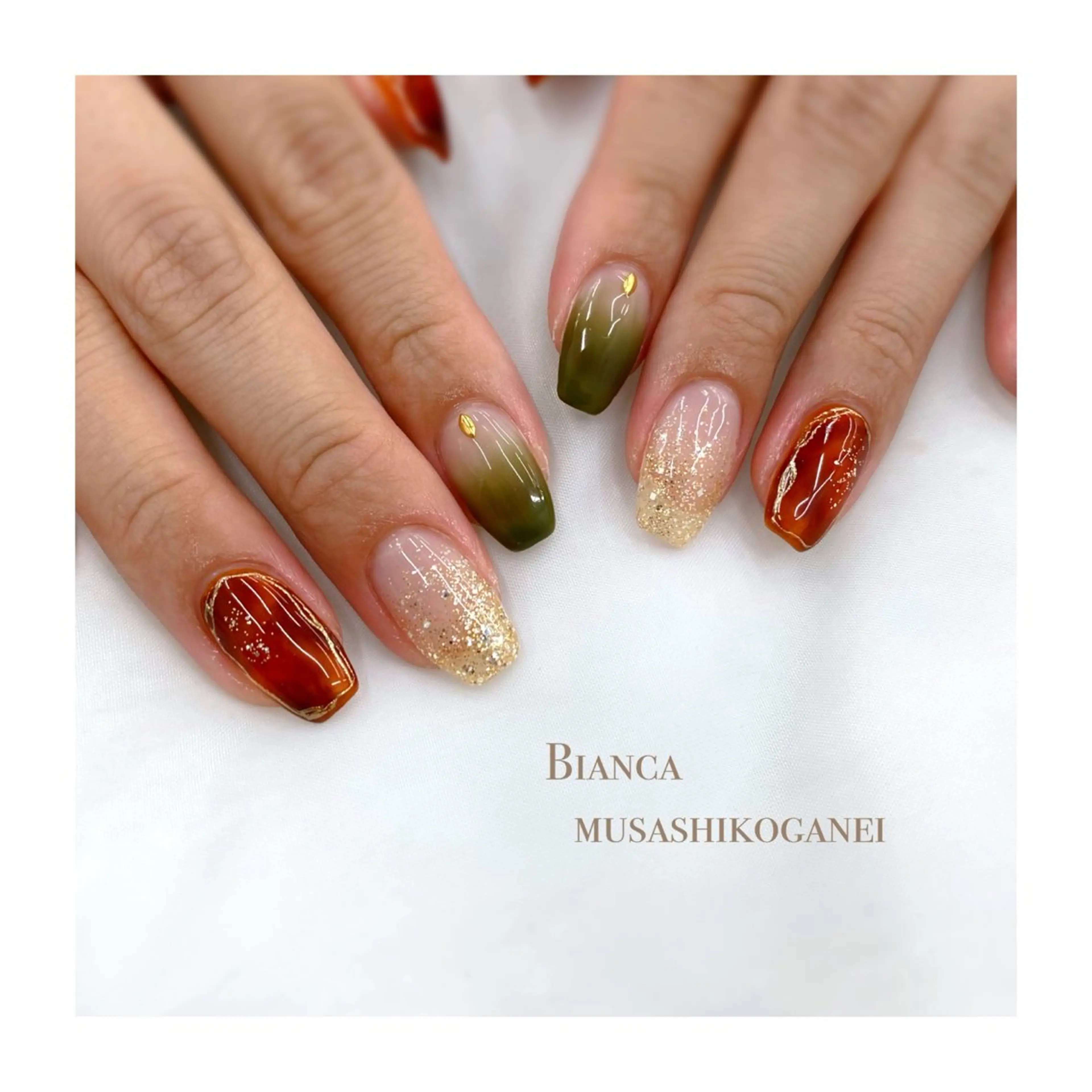 ネイル Bianca 武蔵小金井 しぎはらのネイルデザイン