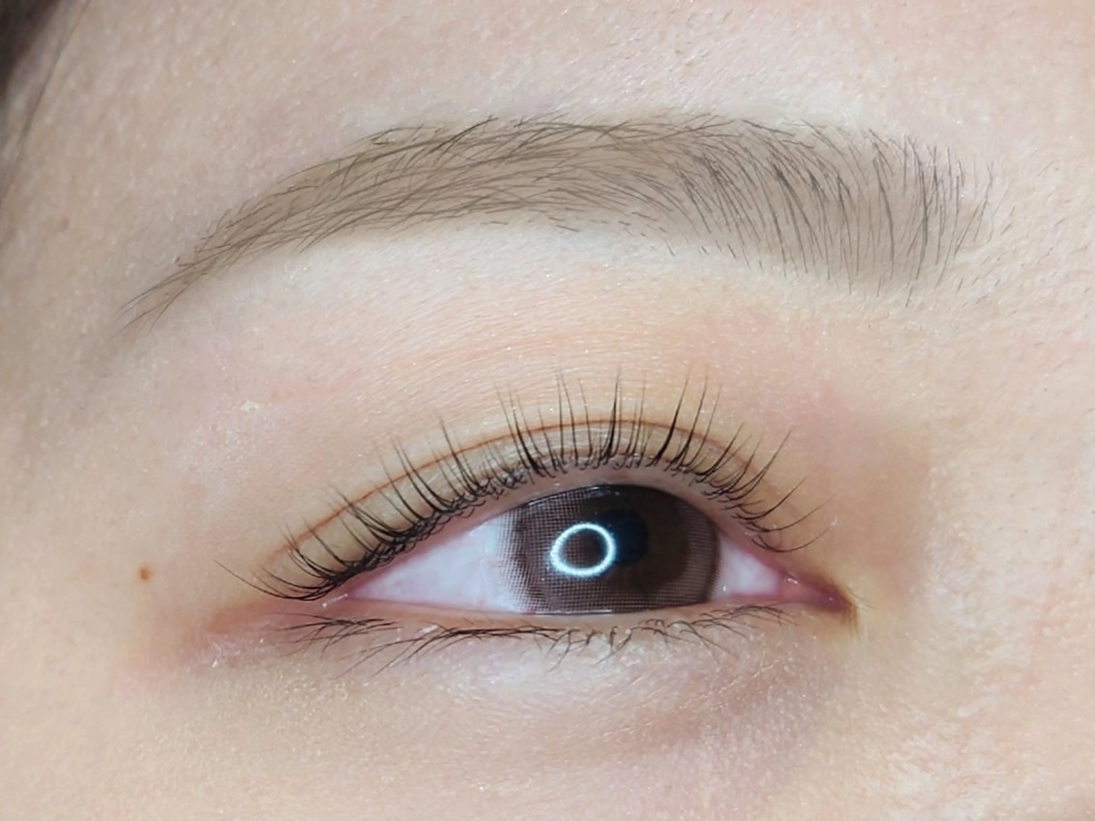 マツエク・マツパ ナチュラル パリジェンヌラッシュリフト マツパ joie ange 難波店　斎藤のマツエク・マツパデザイン