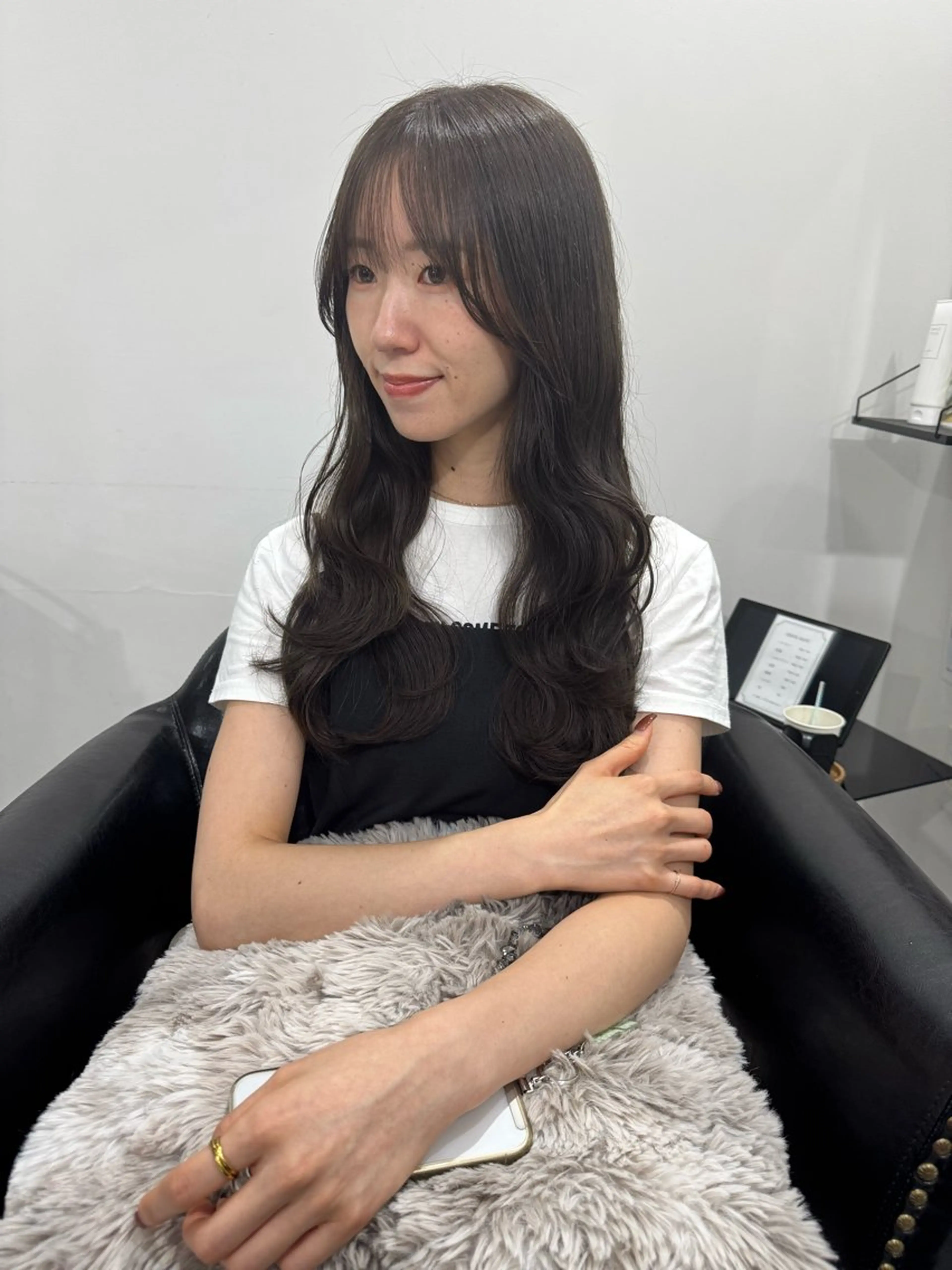 ロング レイヤーカット 櫻井 桃子のヘアスタイル