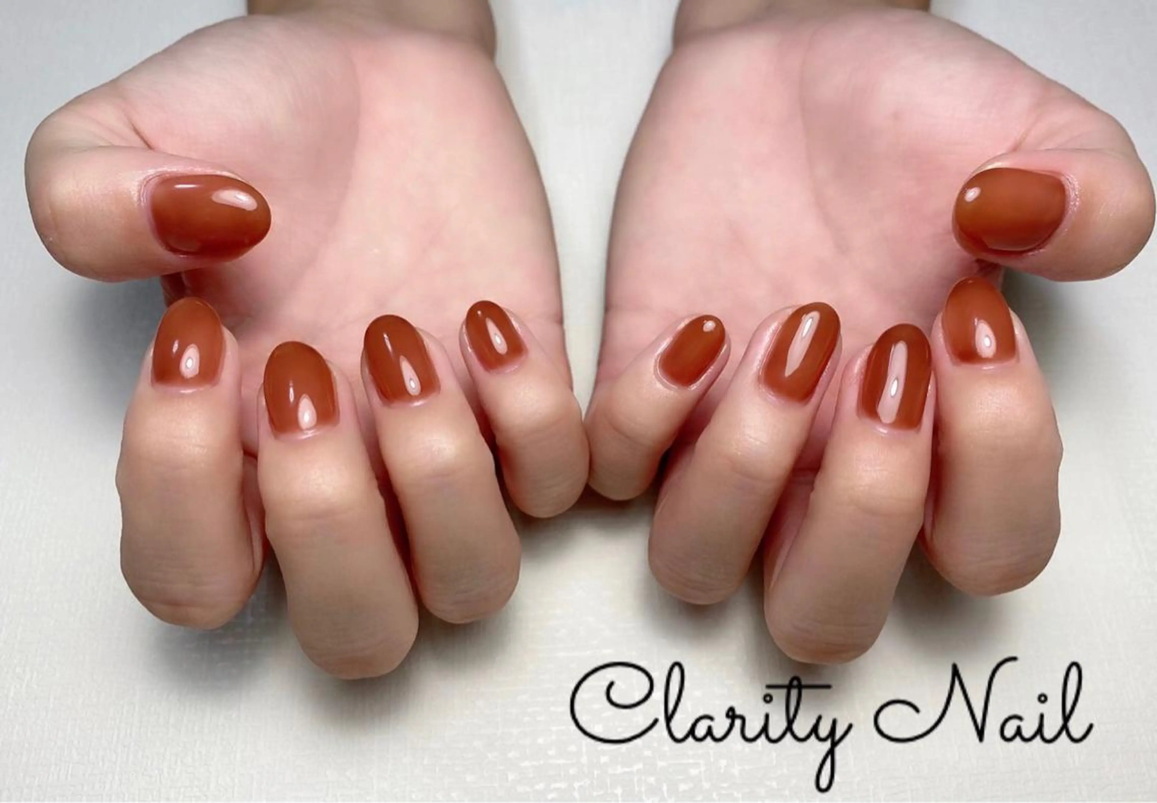 ネイル ワンカラーネイル ハンドネイル Clarity Nailのネイルデザイン