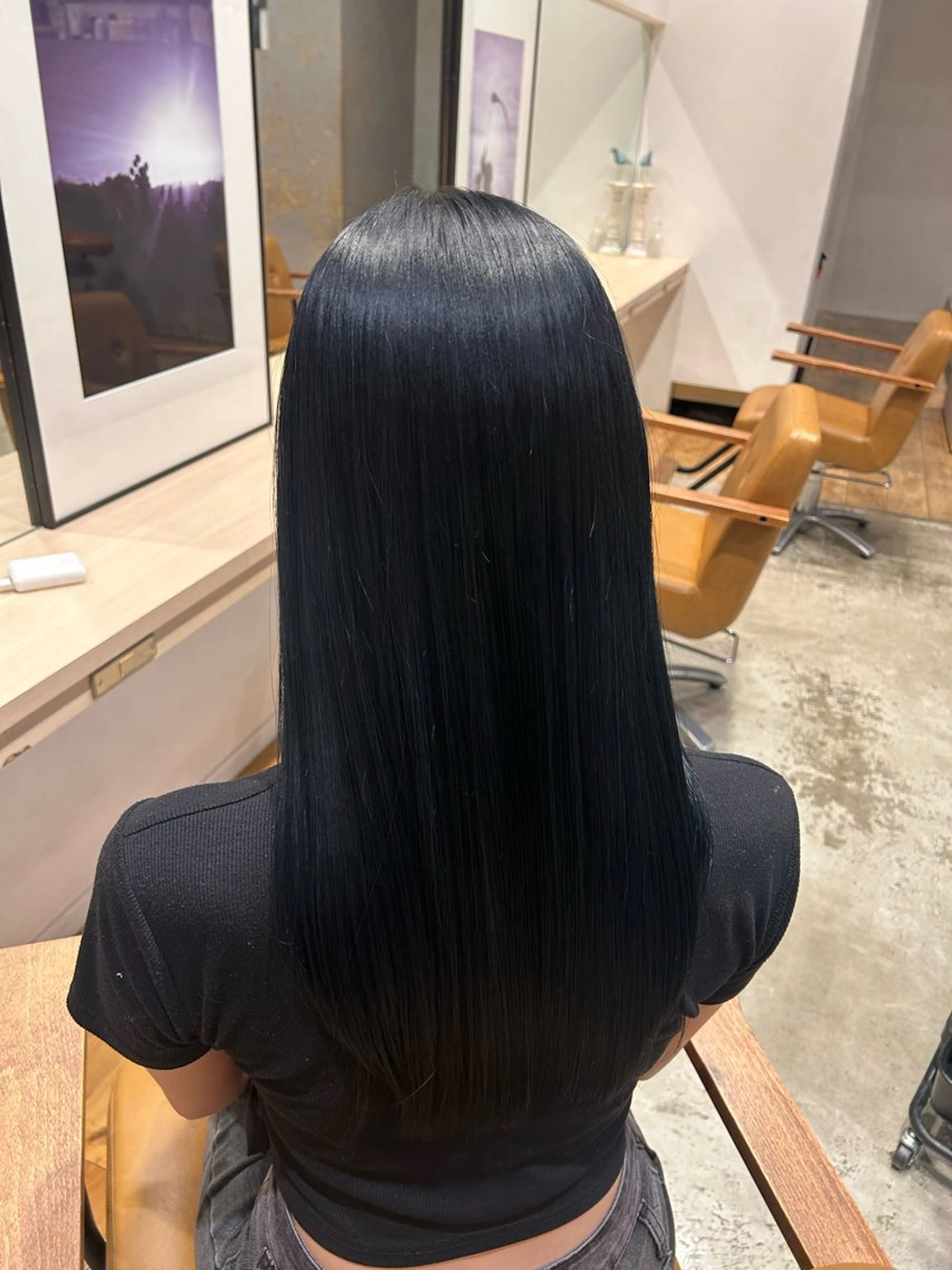 ロング カラー 棚澤 風夏のヘアスタイル