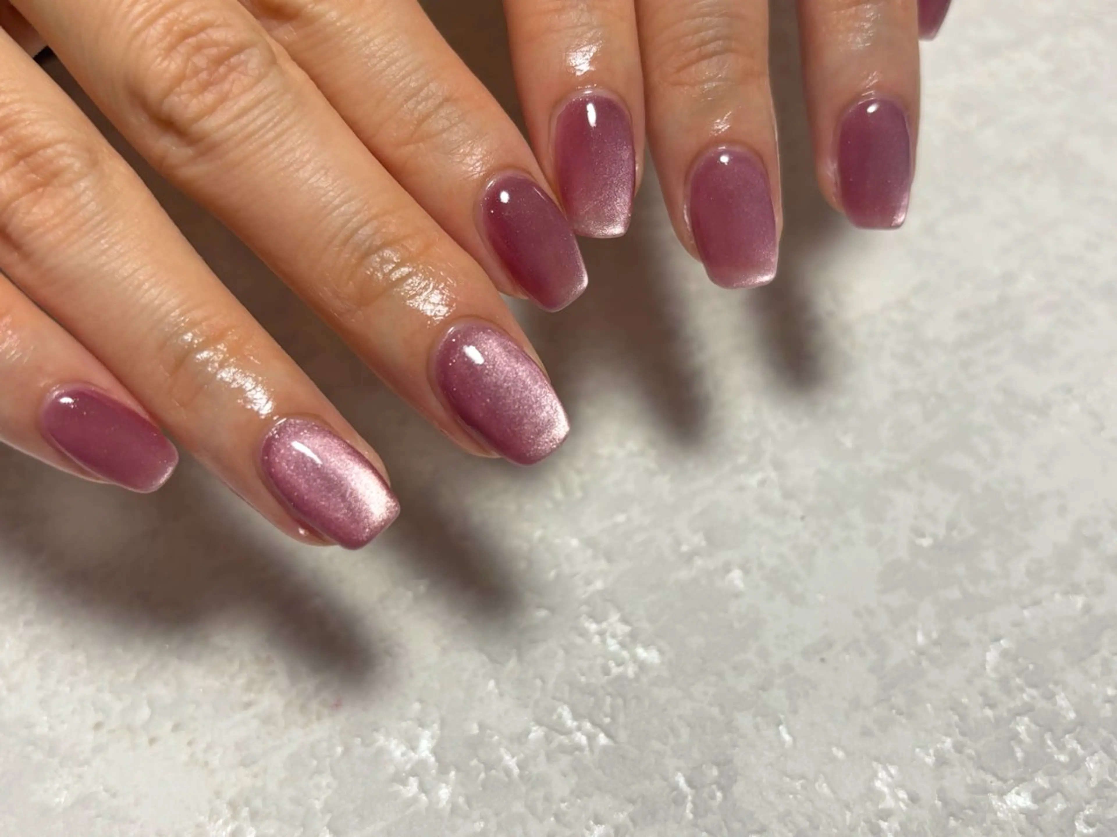 ネイル オーロラネイル フットネイル フレンチネイル ジェルネイル 韓国ネイル ハンドネイル kiki nail &brow二子玉川の眉毛・アイブロウイメージ