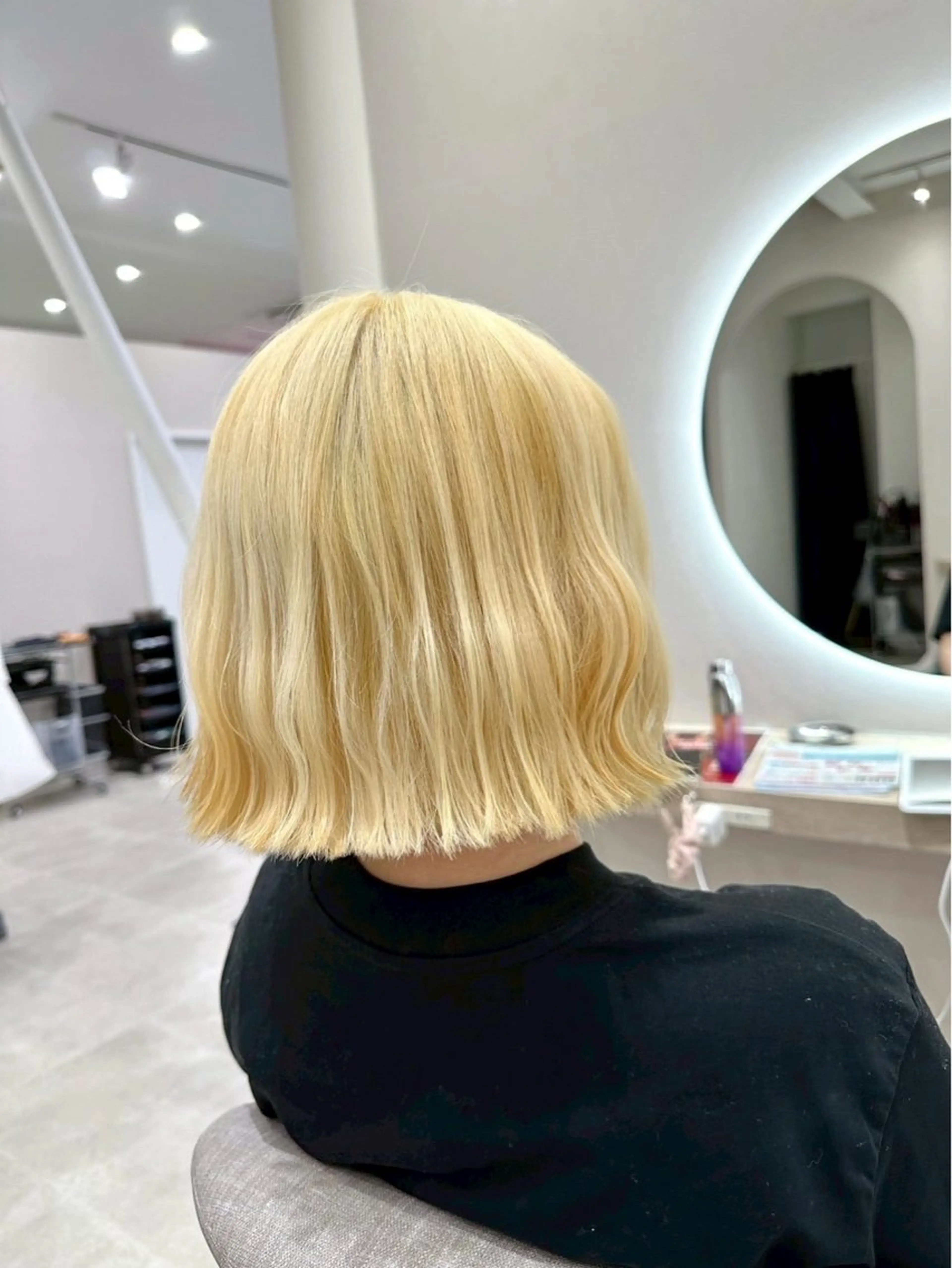 カラー 藤田 心華のヘアスタイル