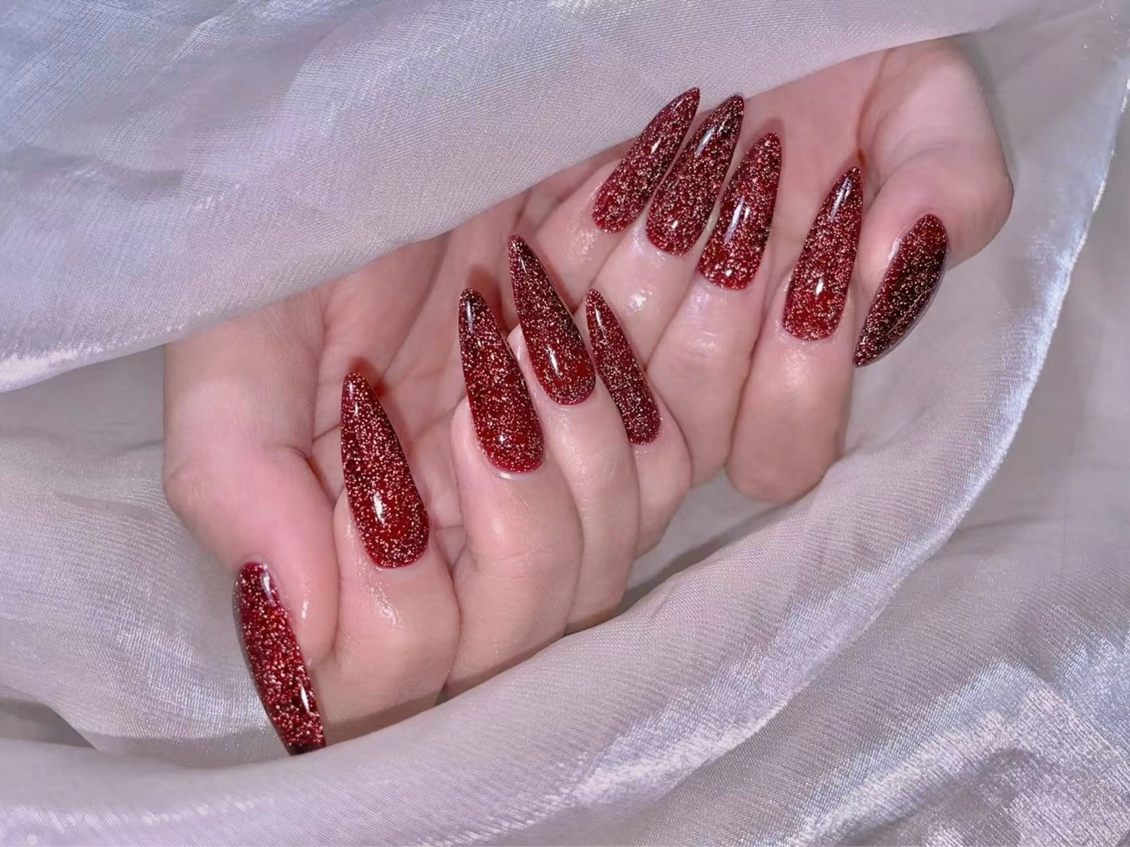 ネイル ハンドネイル 長さだし専門店 M2　rikaのネイルデザイン