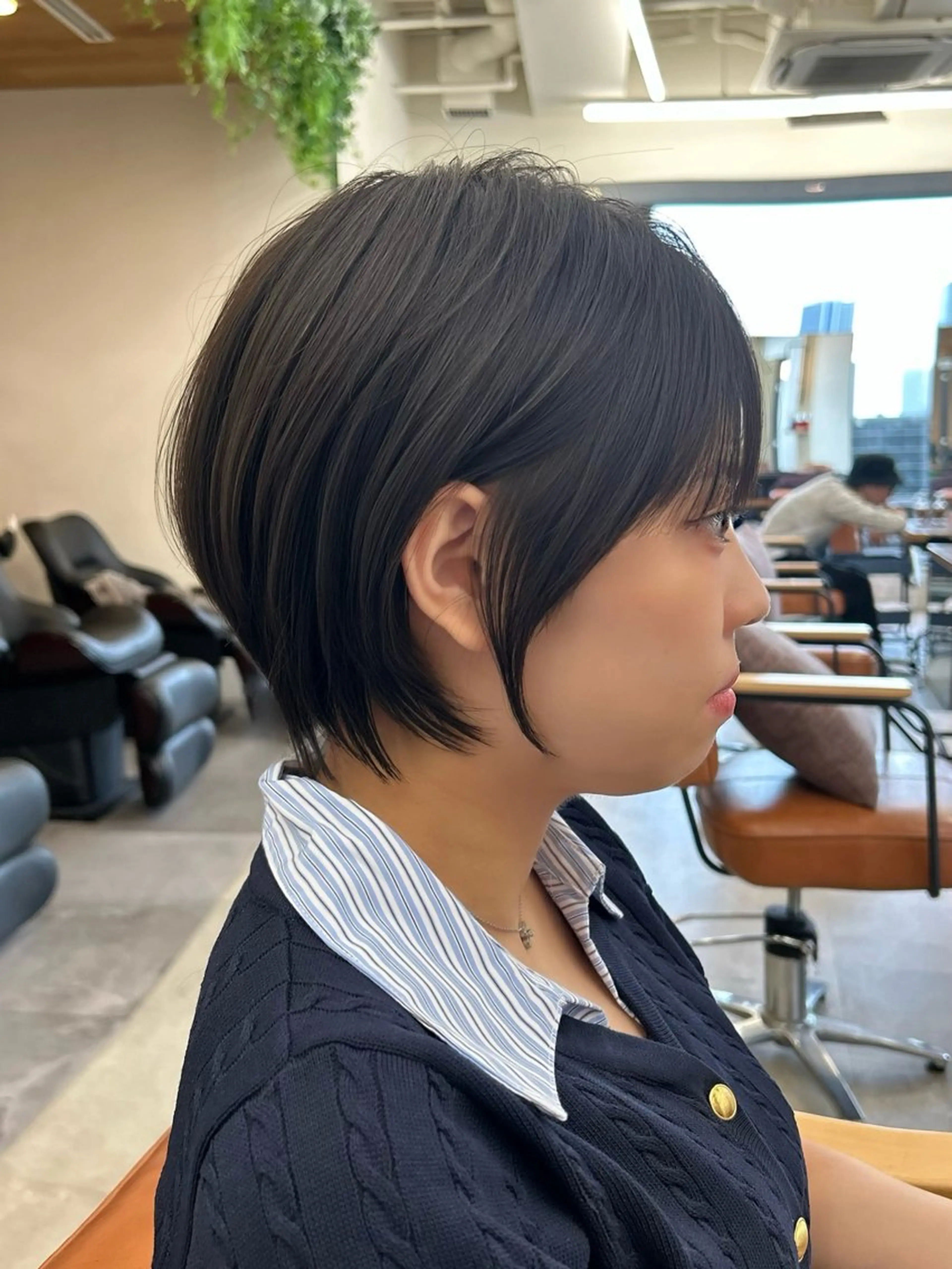 ショート カット ヘアカラー トリートメント ヘッドスパ ヘアセット ショート上手い人/ 東京/銀座/なかじのヘアスタイル