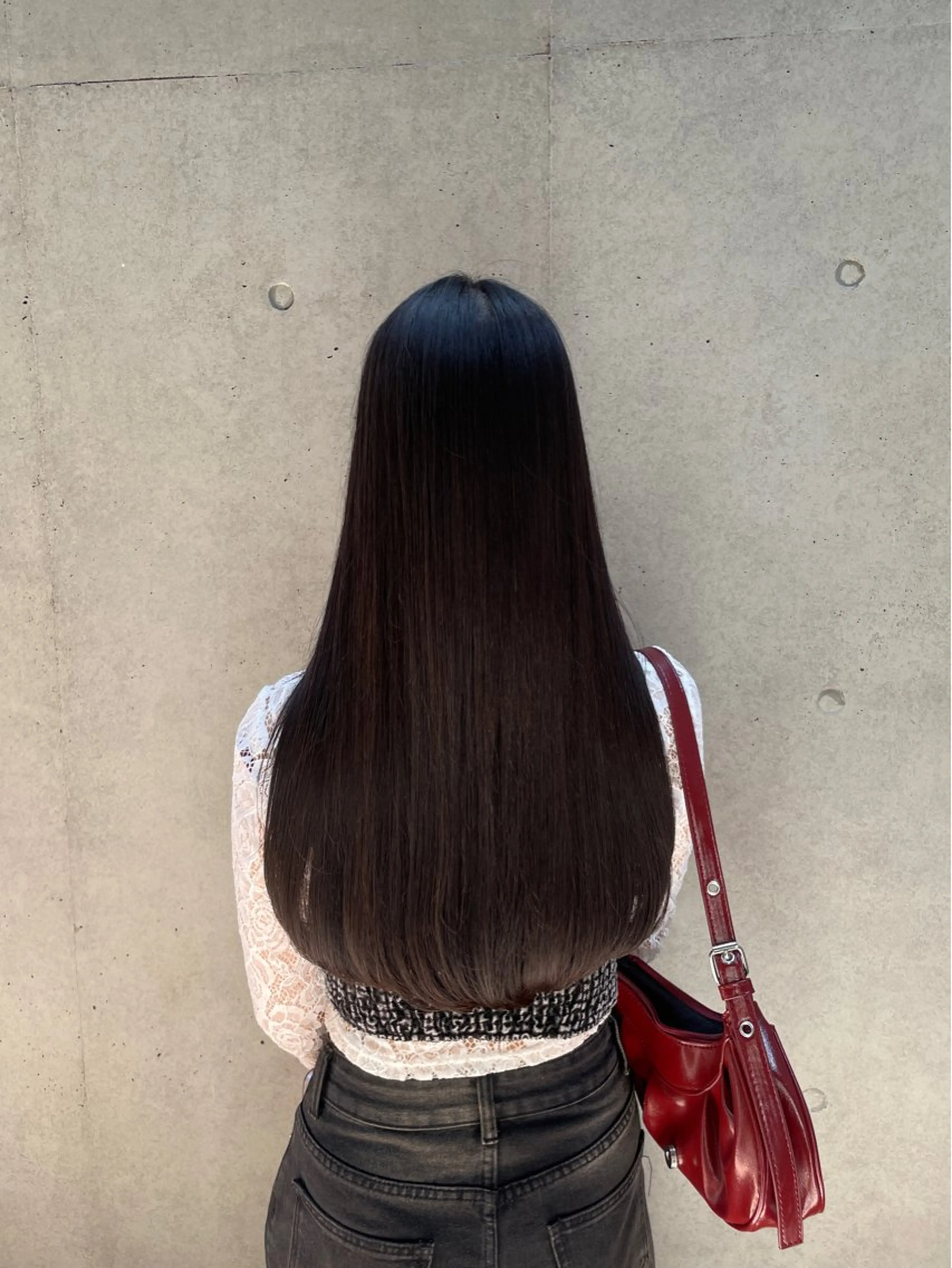 ロング 縮毛矯正 縮毛矯正 縮毛矯正/レイヤー 🌙児玉光瑠のヘアスタイル