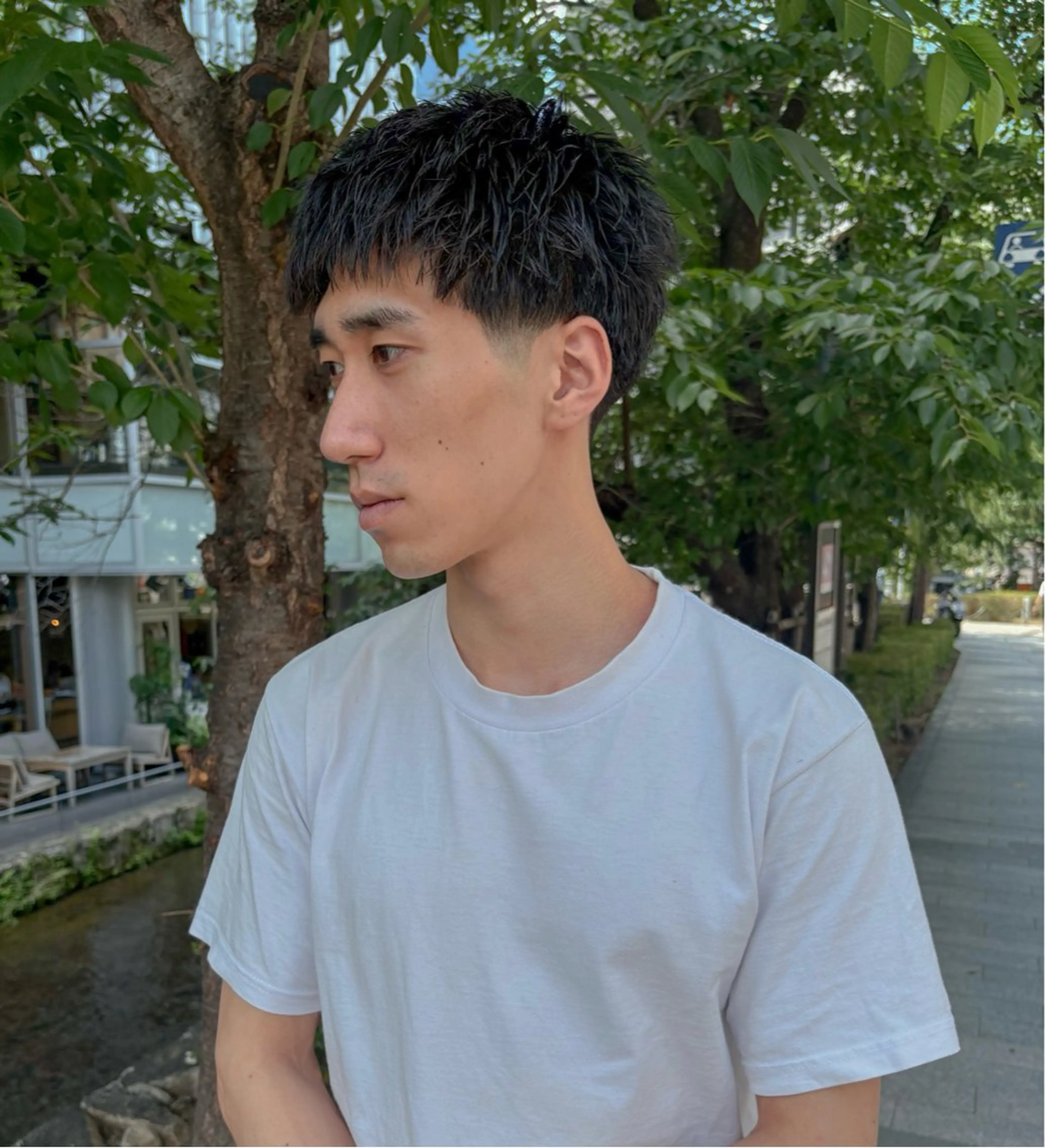 ショート メンズ 野本光一朗/メンズ/ メンズパーマのヘアスタイル