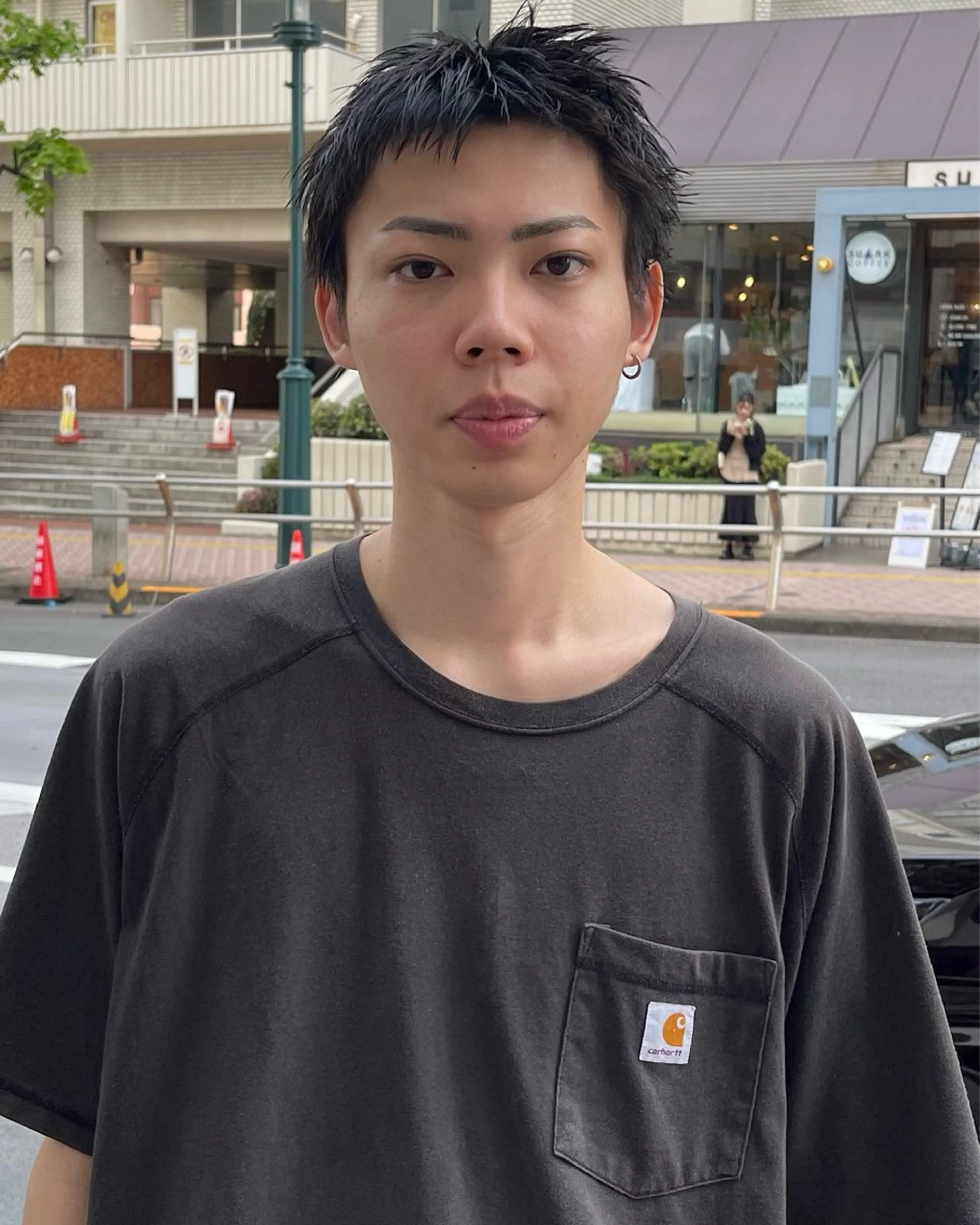 ショート メンズ メンズカット パーマ[佐橋]のヘアスタイル