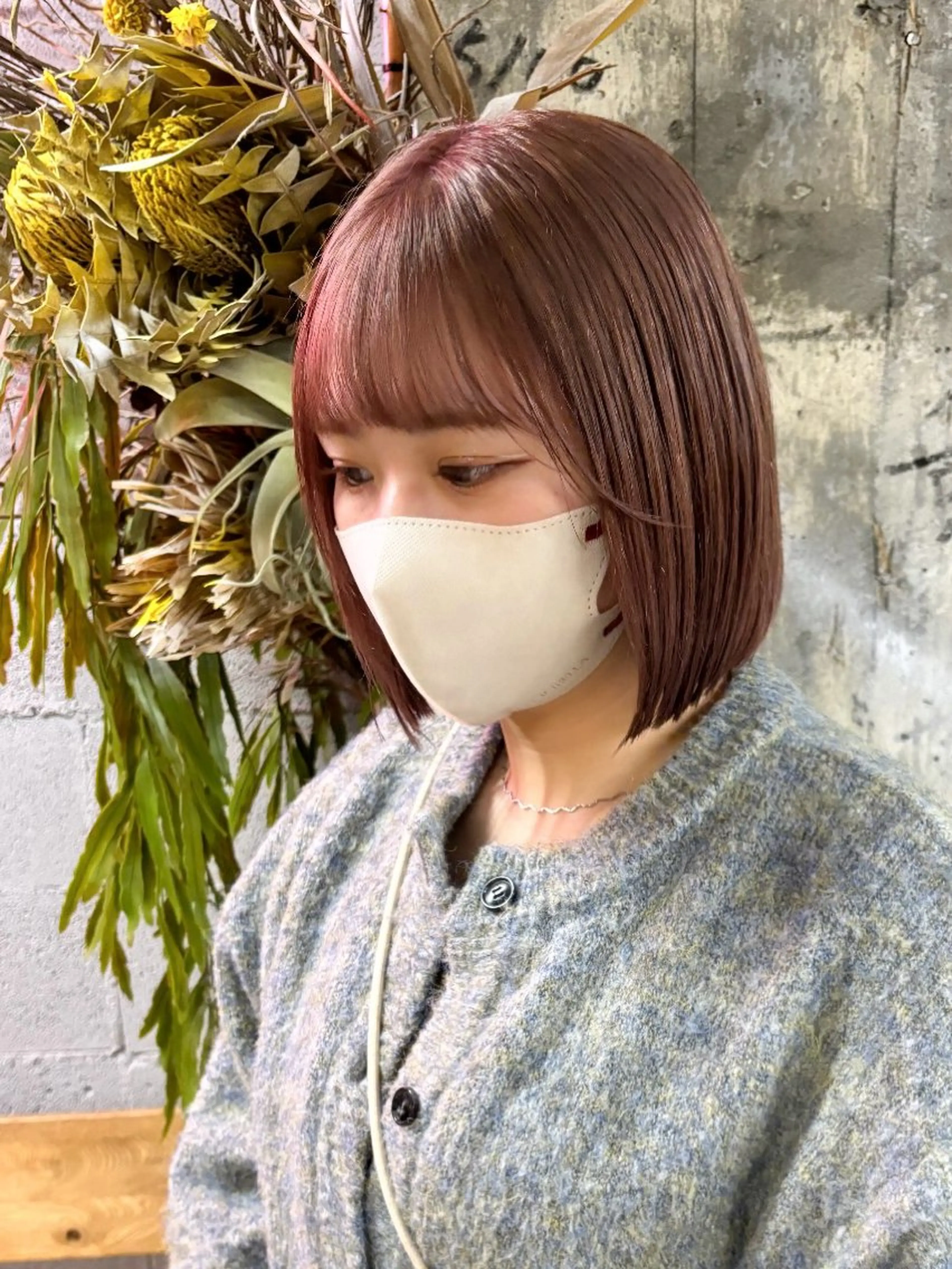 ショート カラー ベージュカラー ブリーチ カット ヘアカラー 札幌パーマ/ レイヤー/後藤海音のヘアスタイル