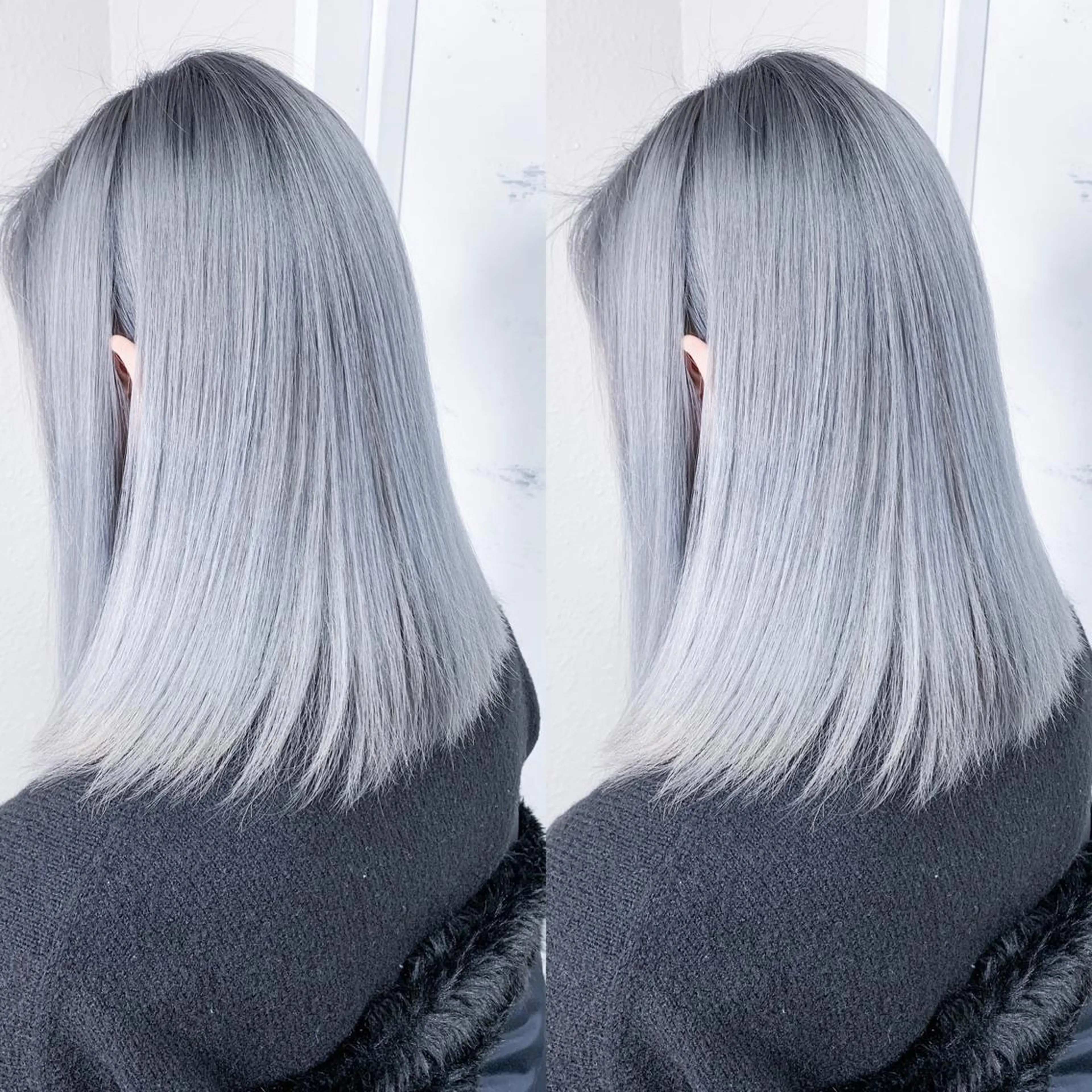 ミディアム カラー ブリーチ ハイトーンカラー BOX mico.のヘアスタイル